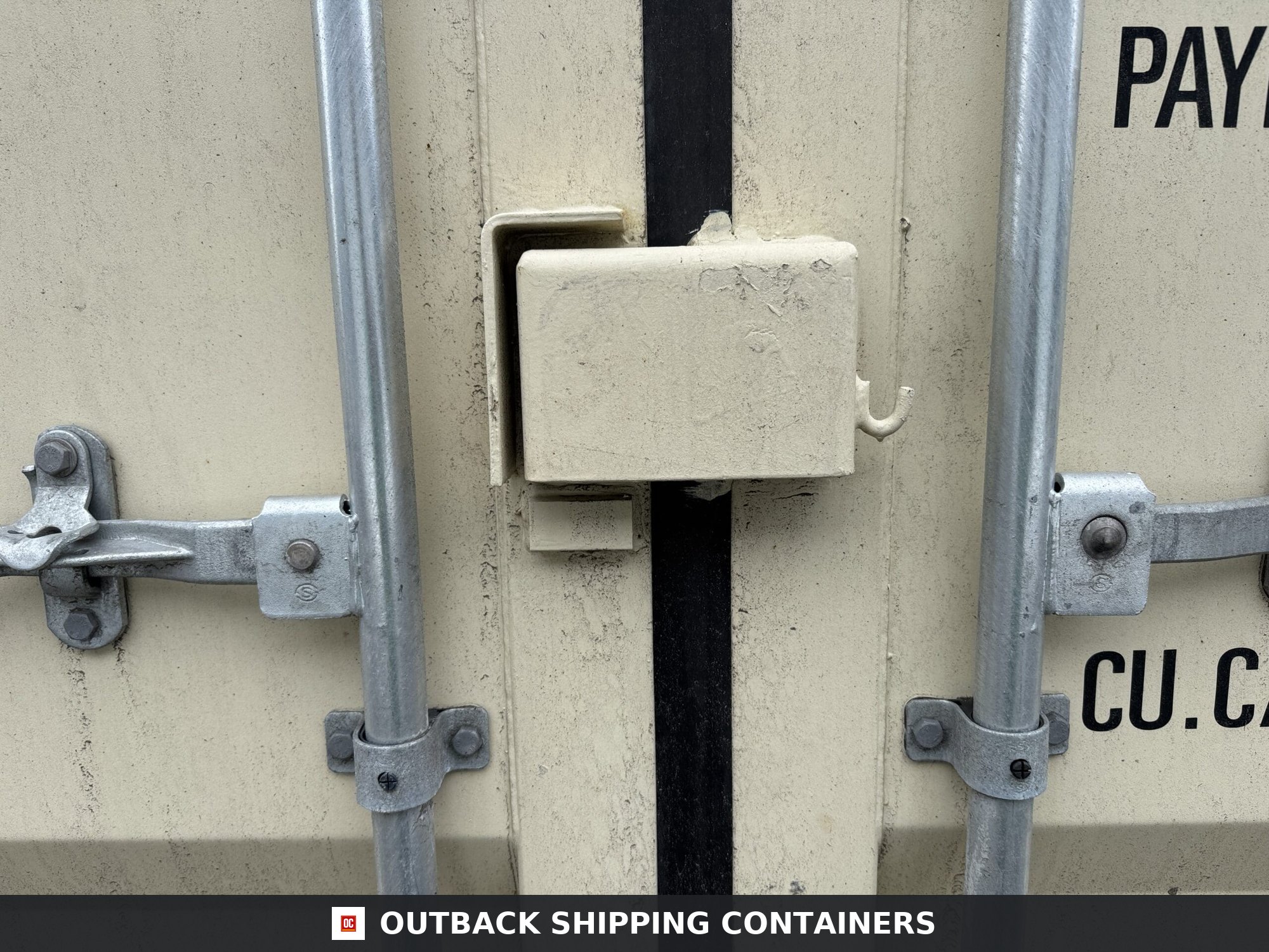 20ft New Shipping Container – Wind & Watertight – Beige — 20ft — new (image 5 of 12)