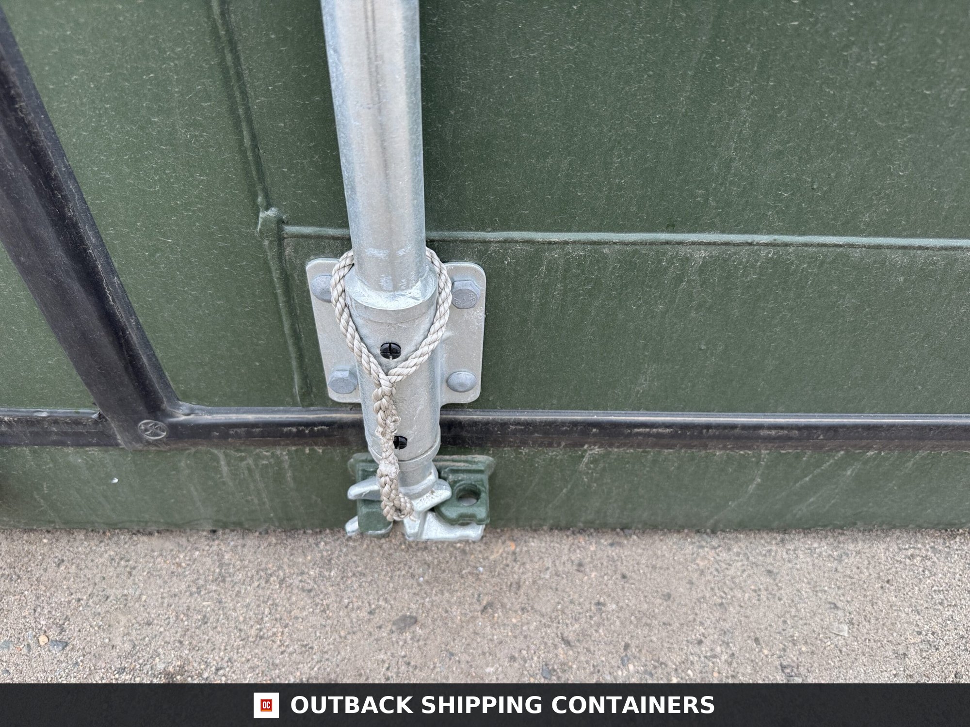 20ft New High Cube Shipping Container – Wind & Watertight – Green — 20ft — new (image 7 of 12)