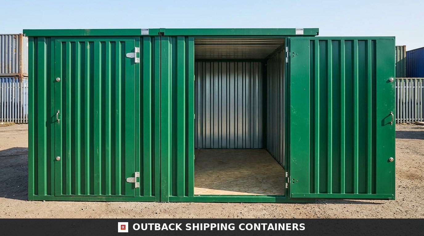 3M X 4.2M Side Linked Flat Pack Container Bundle (Powder Coated) — new — storage containers (image 6 of 6)