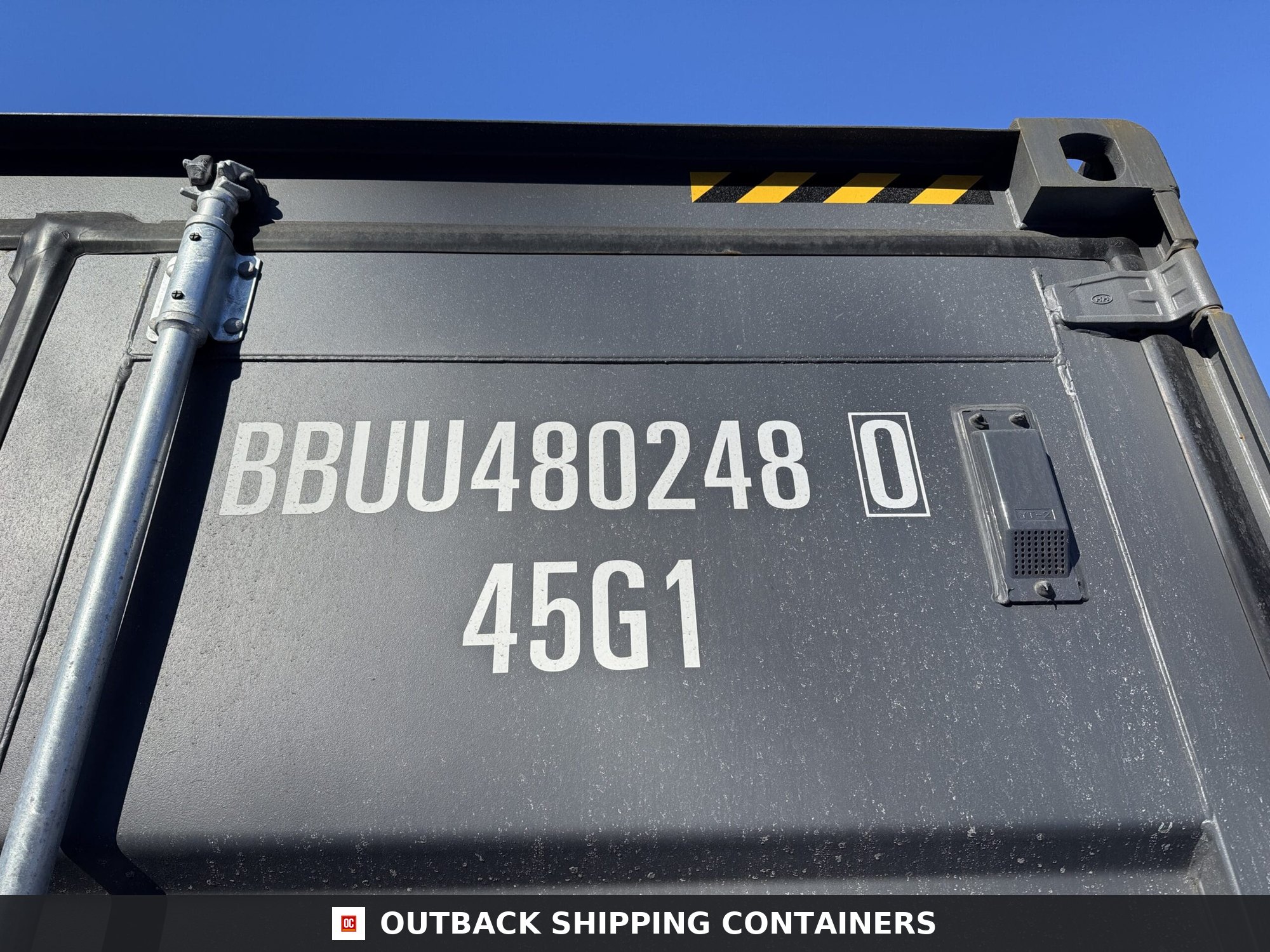 40ft New High Cube Shipping Container – Wind & Watertight – Gray — 40ft — new (image 2 of 12)