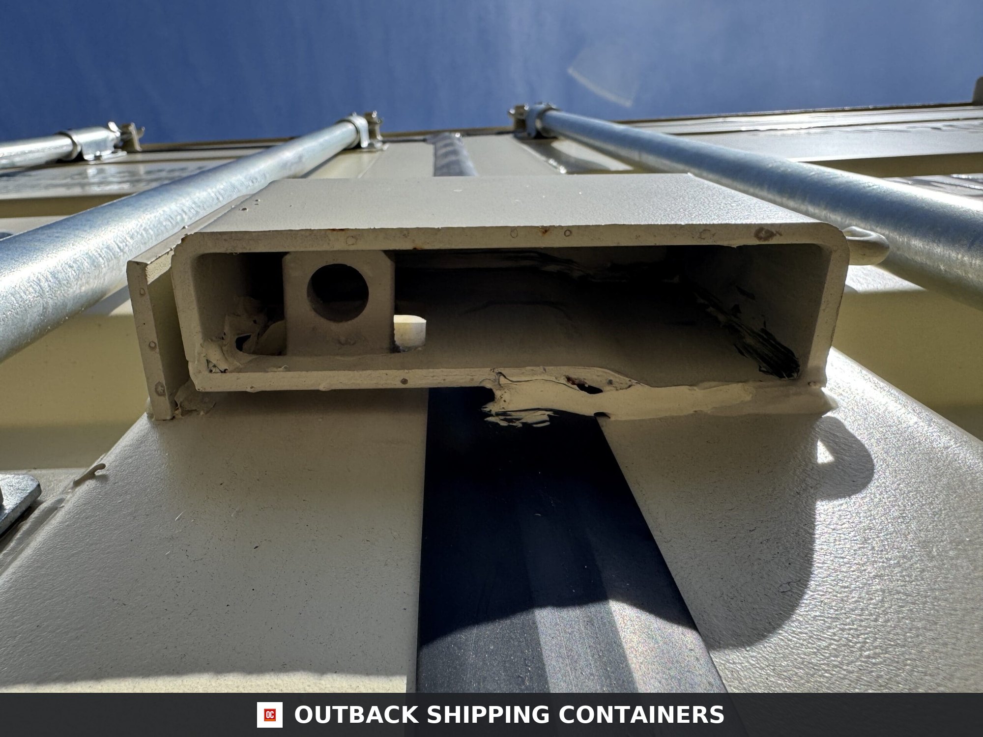 20ft New Shipping Container – Wind & Watertight – Beige — 20ft — new (image 6 of 12)