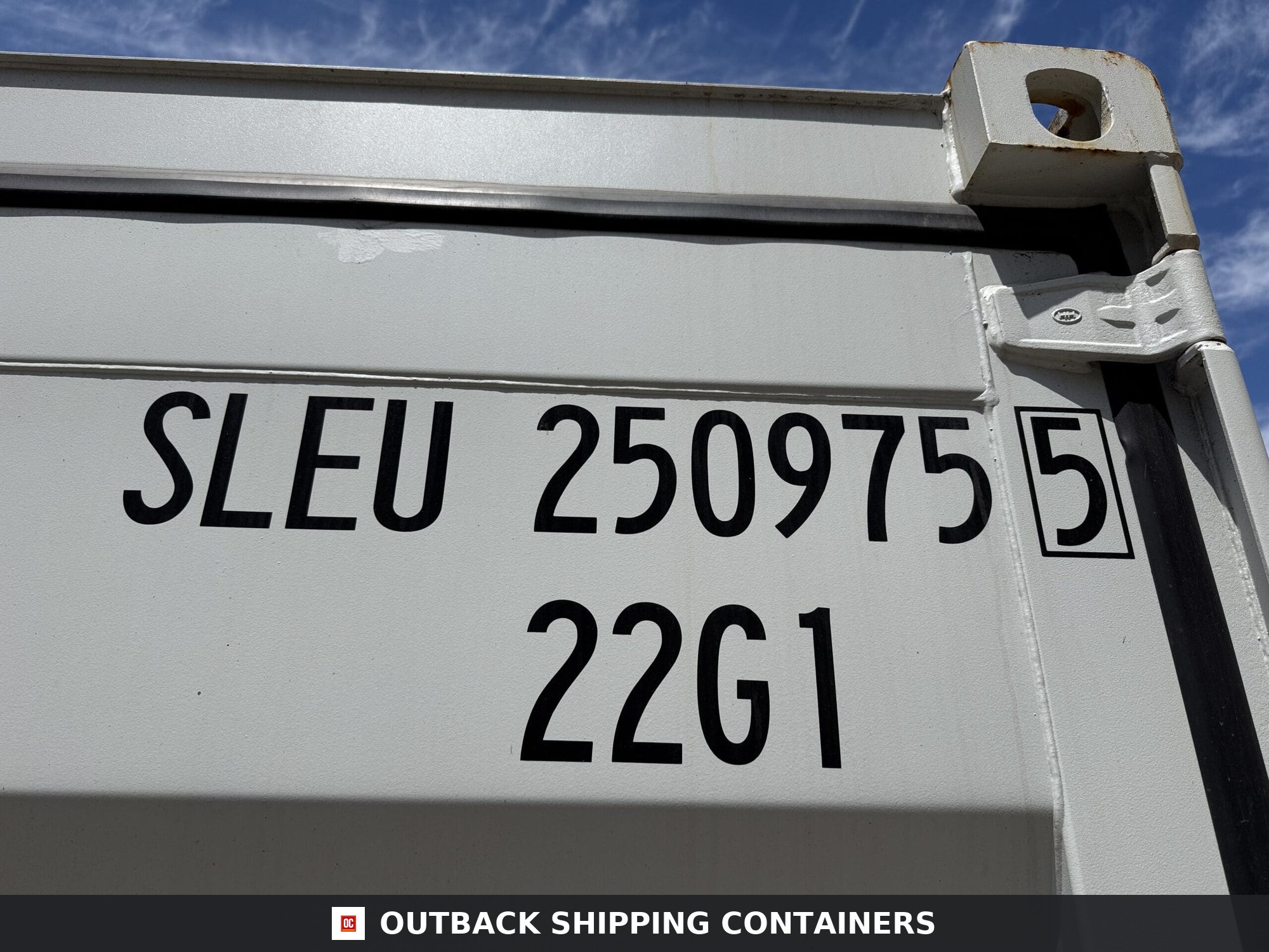 20ft New Shipping Container – Wind & Watertight – Gray — 20ft — new (image 2 of 12)