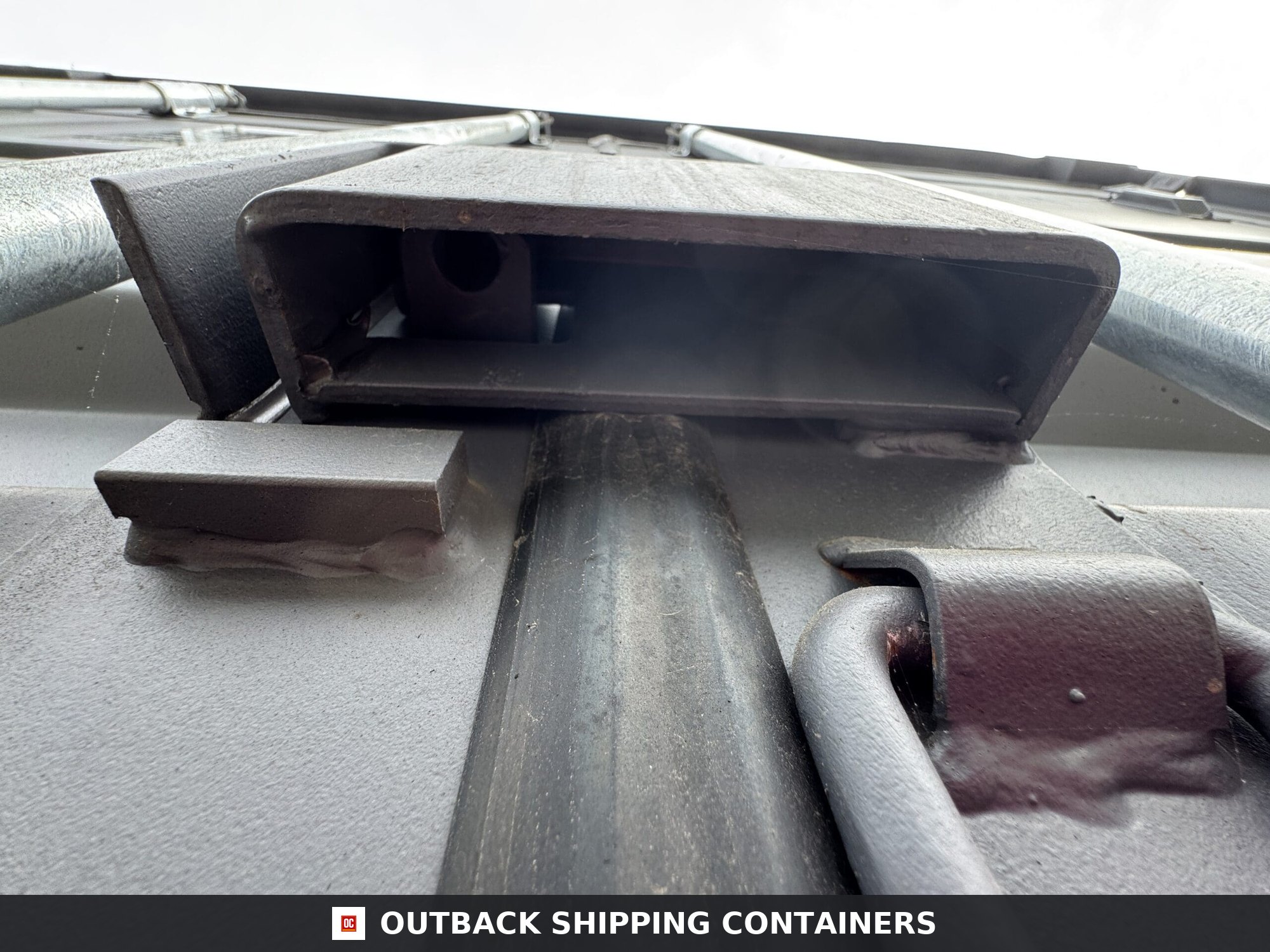 20ft New Shipping Container – Wind & Watertight – Gray — 20ft — new (image 5 of 12)