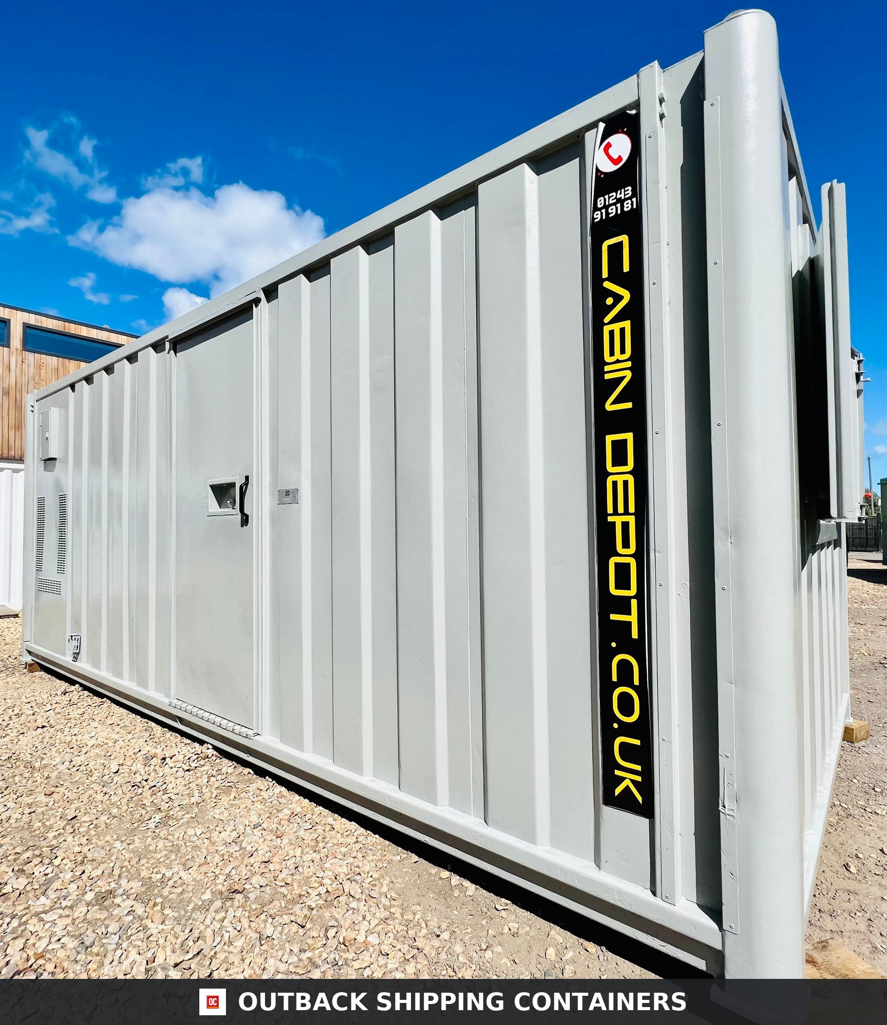 20X9FT Static Welfare Unit — Office, Toilet, Canteen | No 678 — view 3