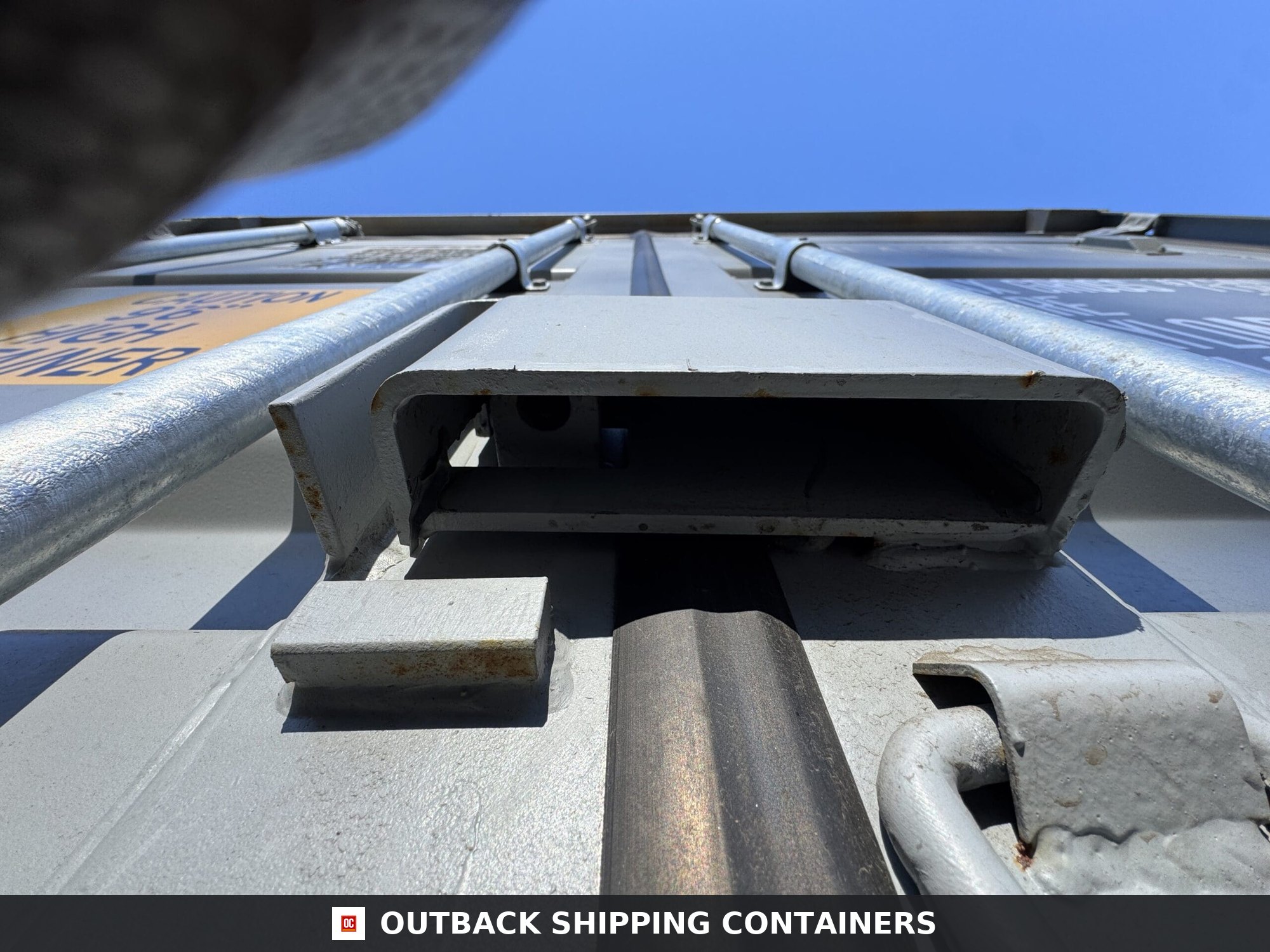 40ft New High Cube Shipping Container – Wind & Watertight – Gray — 40ft — new (image 5 of 12)