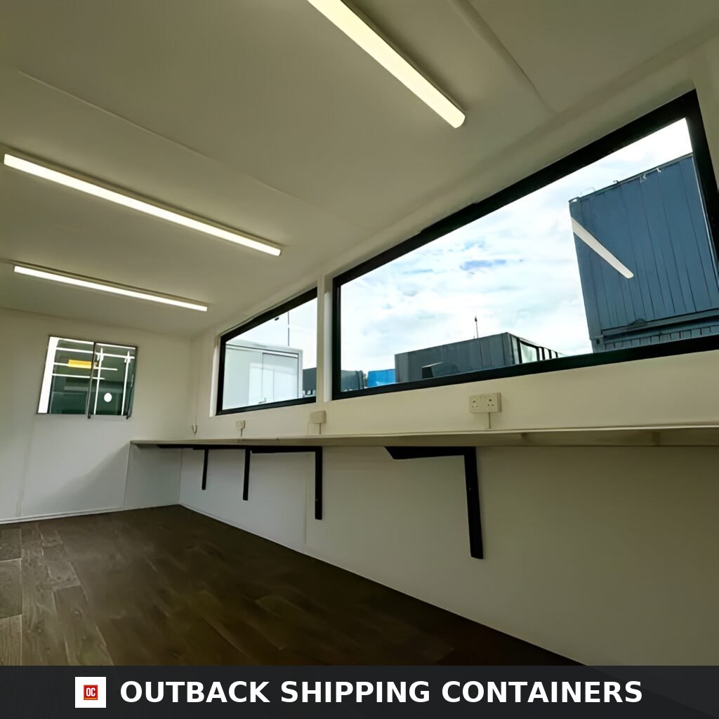 21ft x 8ft Custom Cabin Office / Canteen | Picture Windows — Roof and Structural Detail 21ft x 8ft Custom Cabin Office / Canteen | Picture Windows | Portable Building — 20ft — new (image 9 of 12)