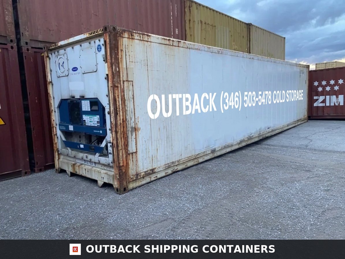 40′ Reefer Container (Non Working) — 40ft refrigerated container (image 1 of 6)