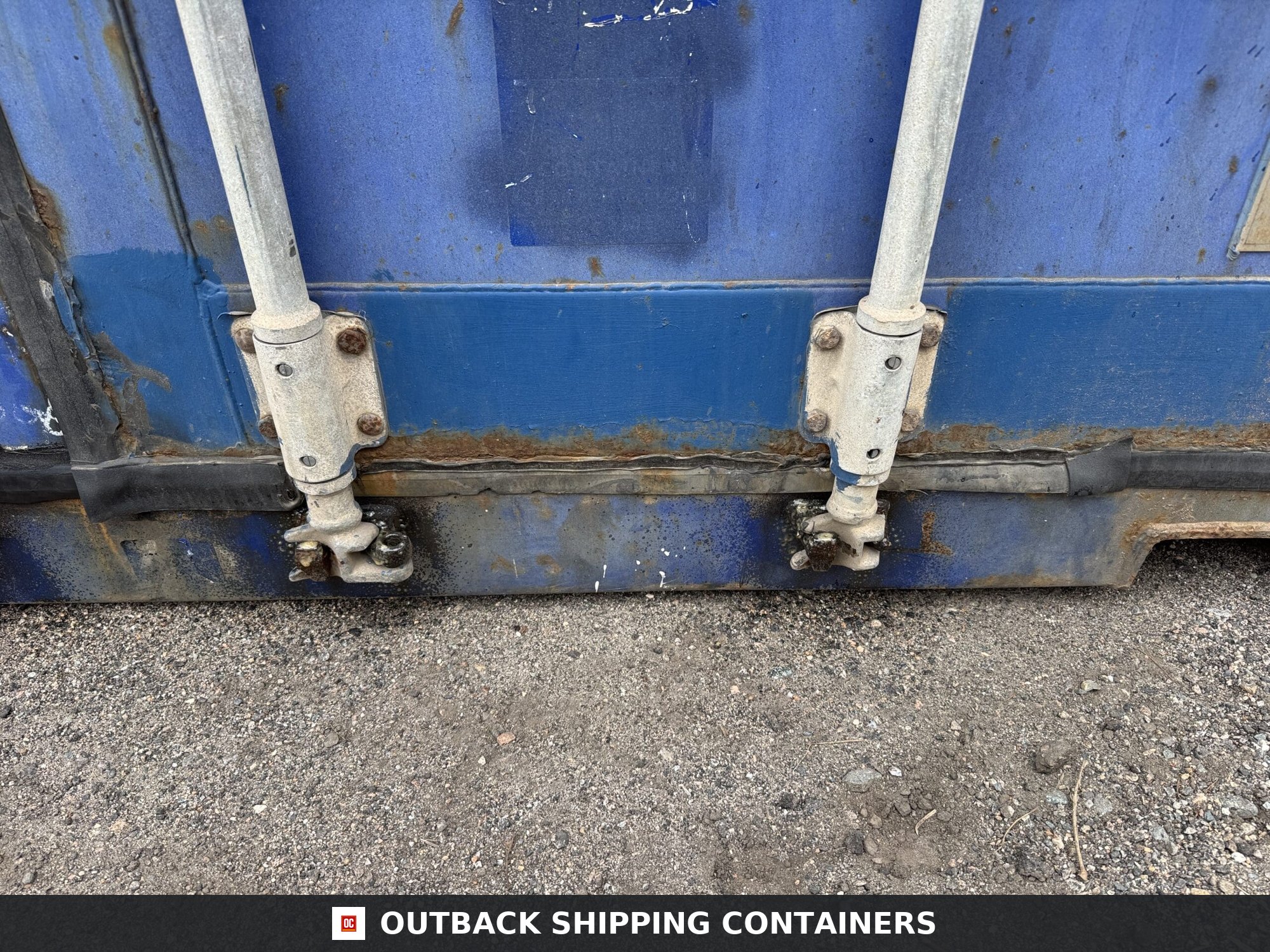 20ft Used Shipping Container – Wind & Watertight – Blue — 20ft — used (image 5 of 12)