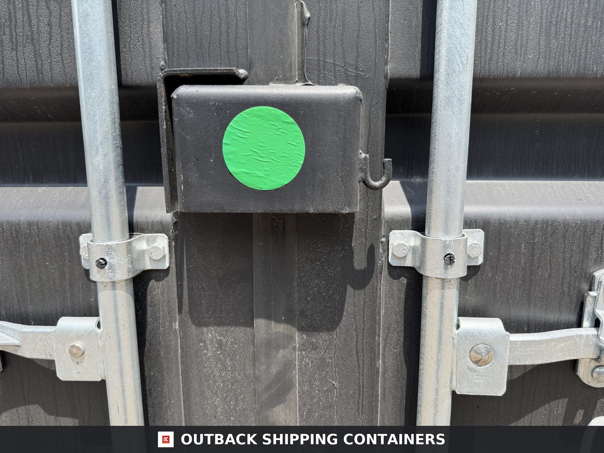 20ft New Shipping Container – Wind & Watertight – Black — 20ft — new (image 5 of 12)