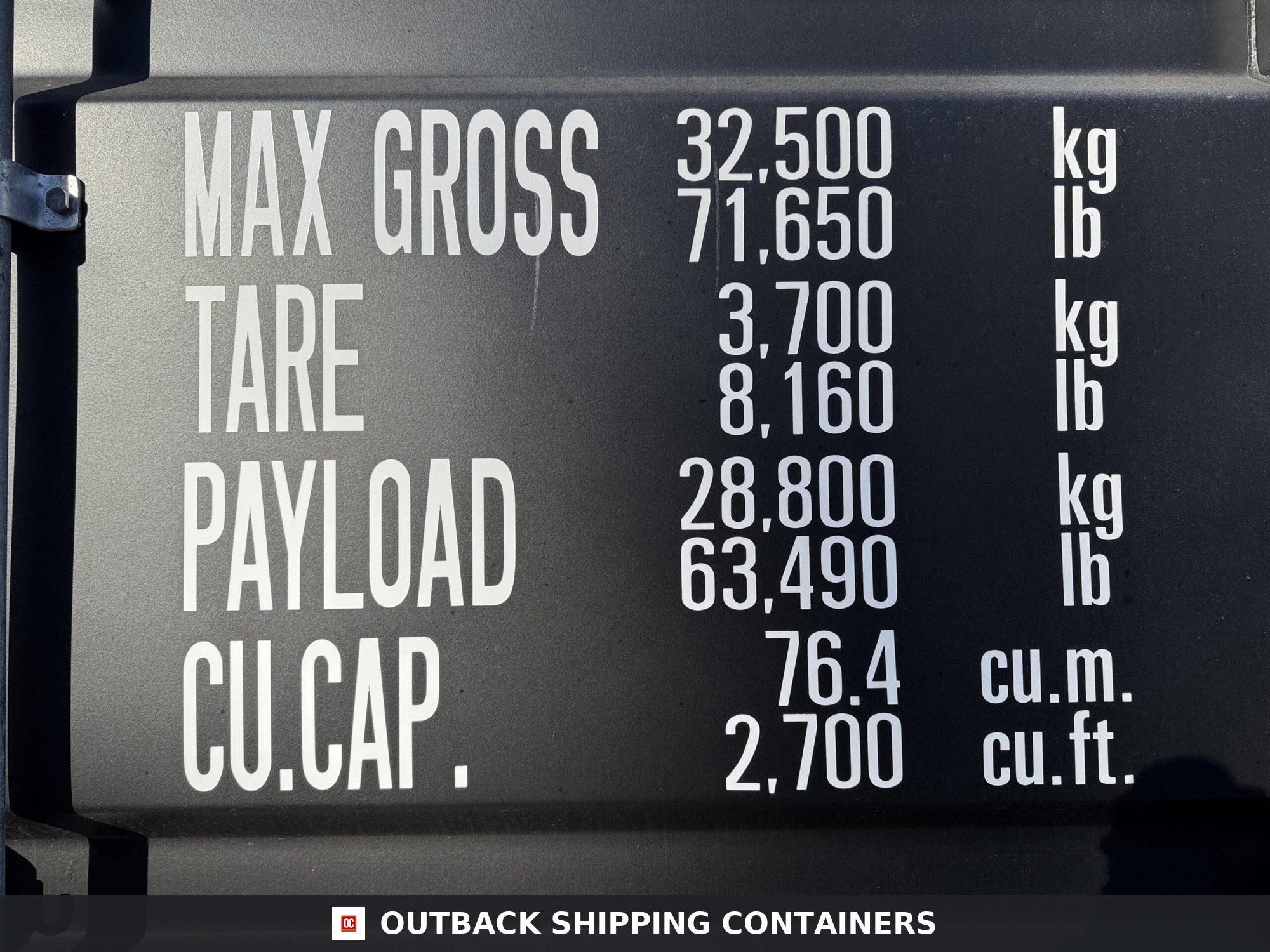 40ft New High Cube Shipping Container – Wind & Watertight – Black — 40ft — new (image 4 of 12)