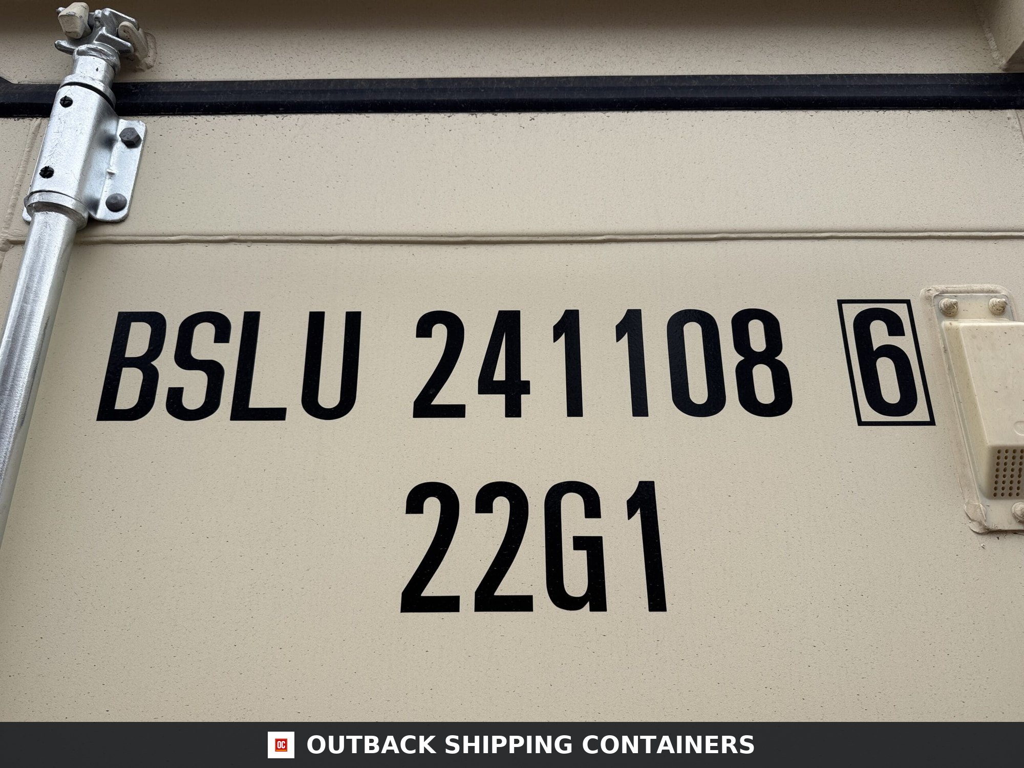 20ft New Shipping Container – Wind & Watertight – Beige — 20ft — new (image 2 of 12)