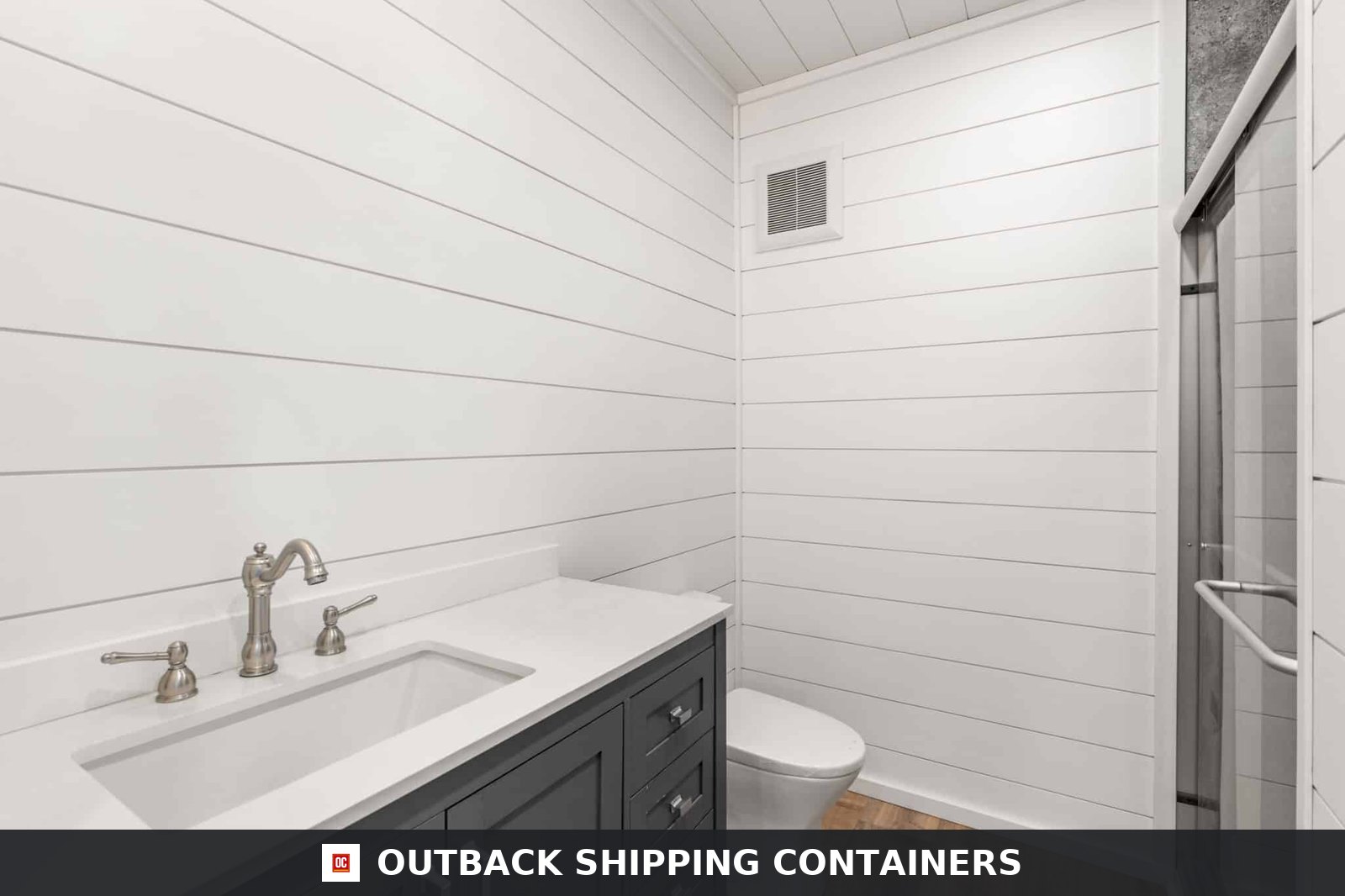 The Luke | 1 Bedroom Shipping Container Home | 40FT + 20FT Luxury Container — Interior Detail The Luke | 1 Bedroom Shipping Container Home | 40FT + 20FT Luxury Container House — 20ft — new (image 6 of 12)