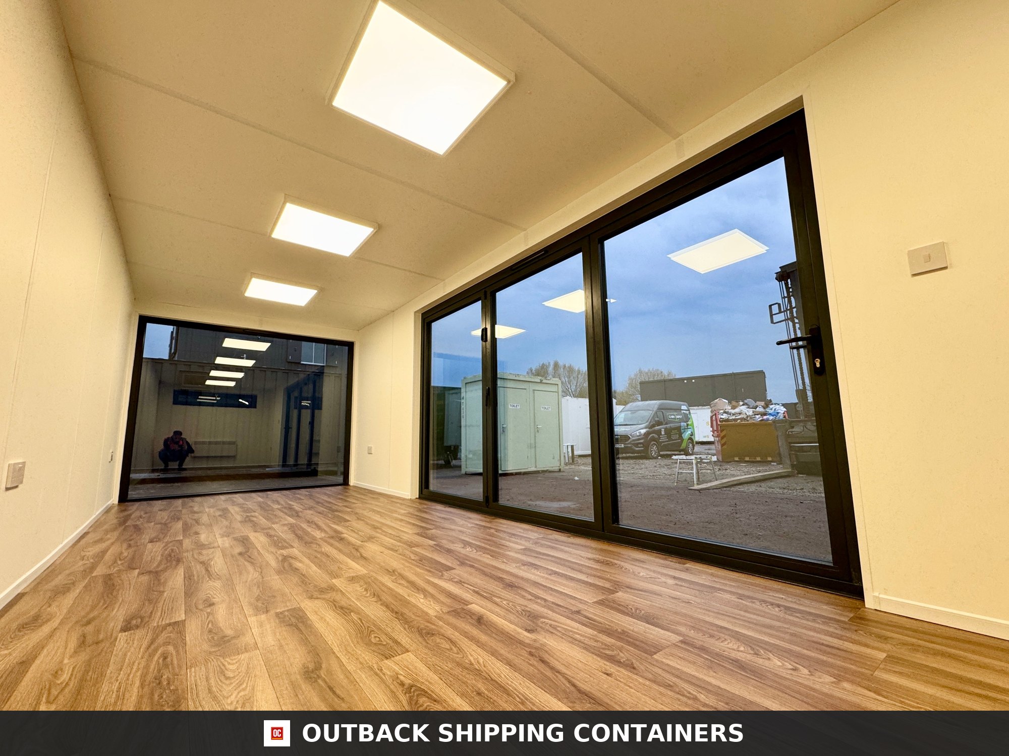 24x9ft for Sale — Side Profile View | Outback Shipping Containers 2 3 4 24x9ft — CUSTOM Cabin — image 2 of 15