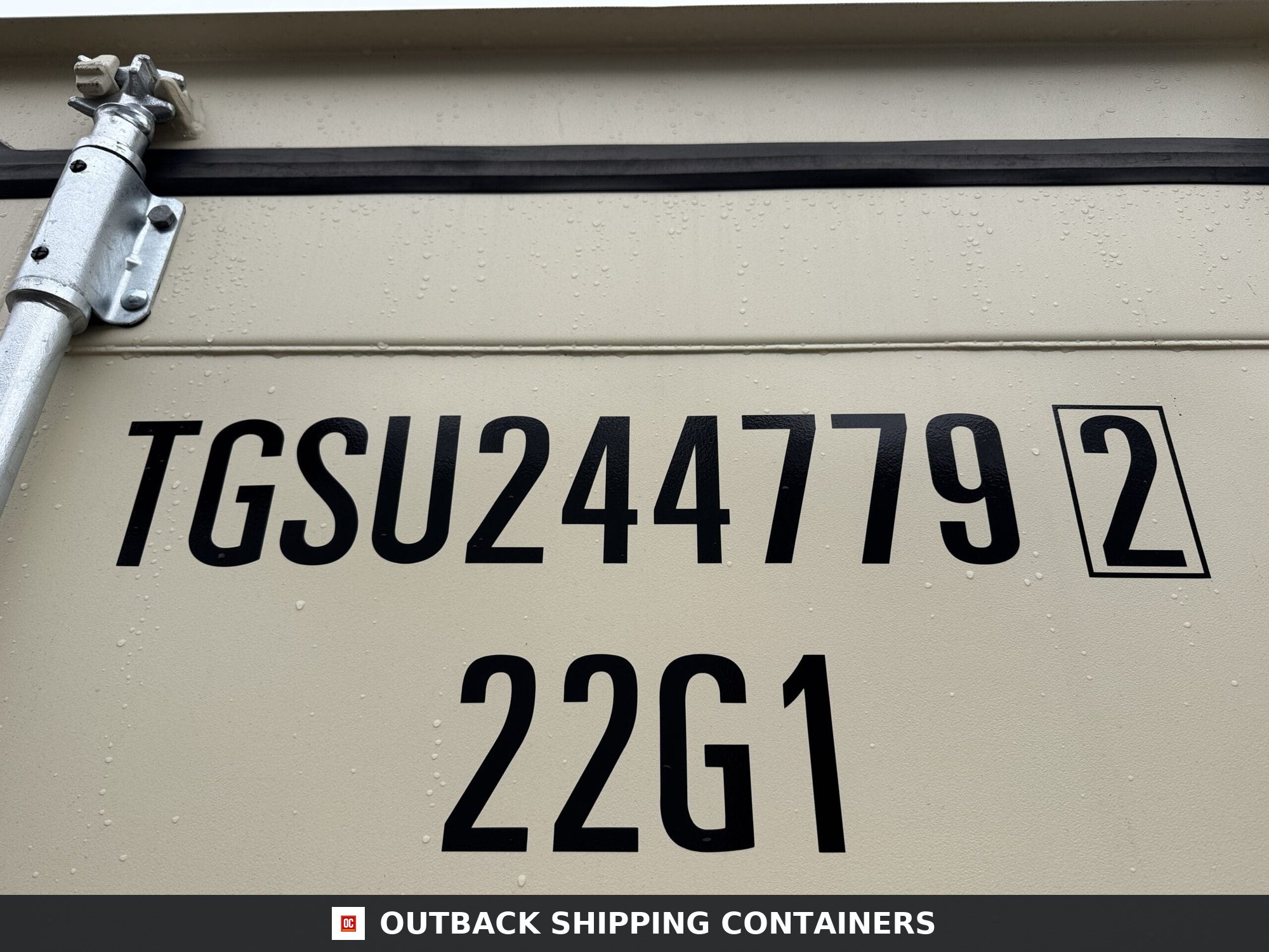 20ft New Shipping Container – Wind & Watertight – Beige — 20ft — new (image 2 of 12)