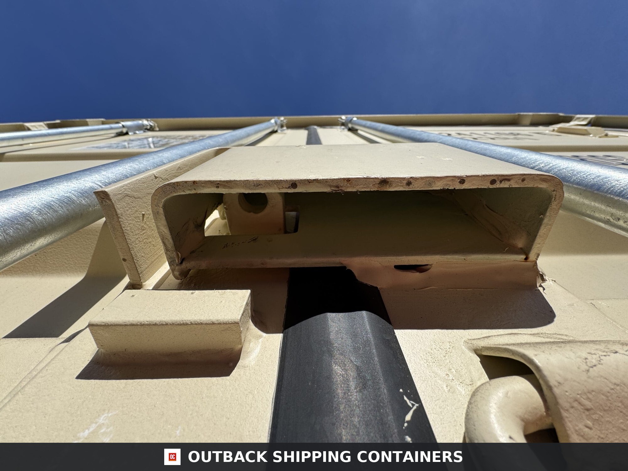 20ft New Shipping Container – Wind & Watertight – Beige — 20ft — new (image 5 of 12)