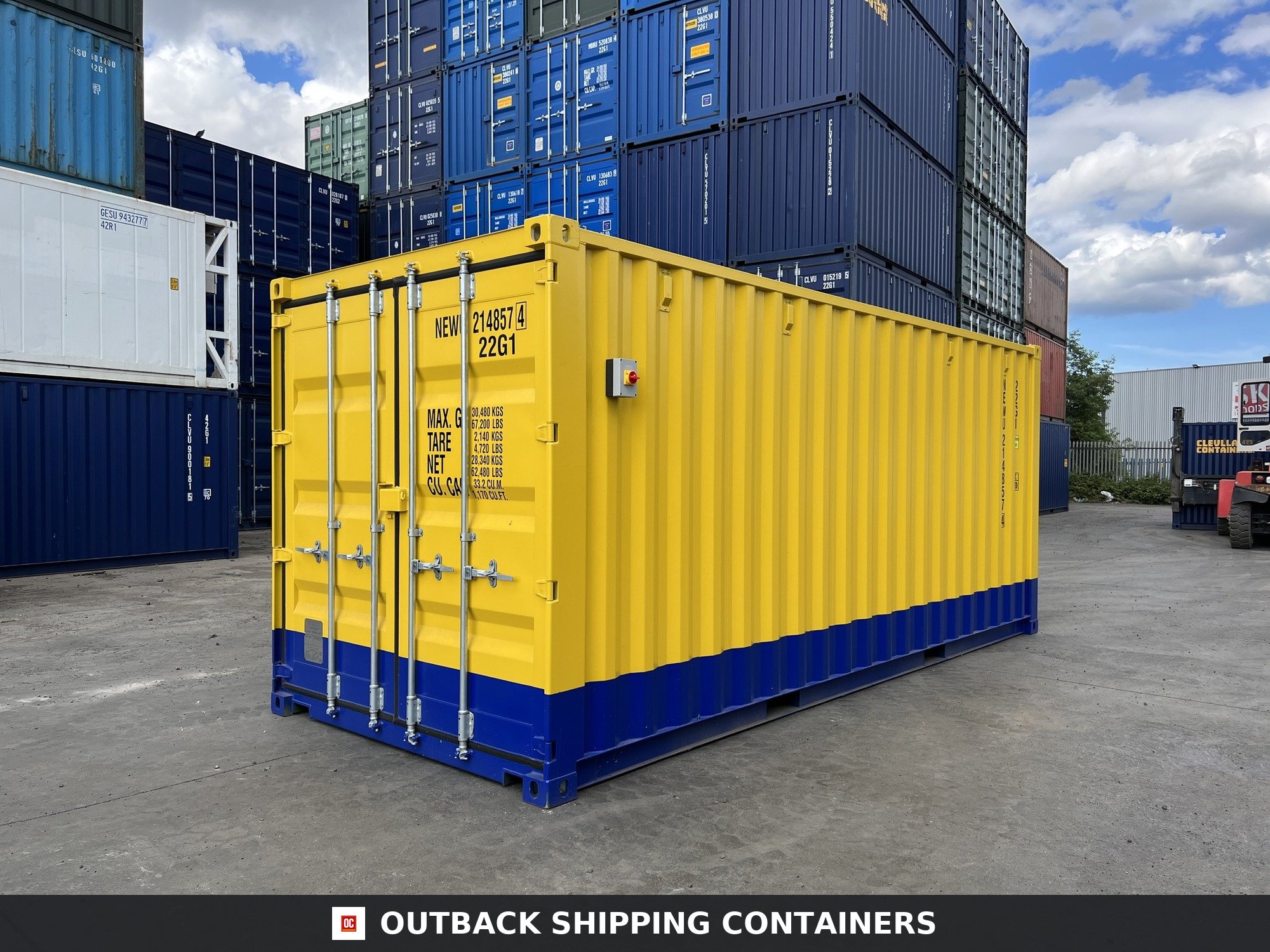 20ft Modified One-Trip Containers – Custom Build — Outback Shipping Containers storage container