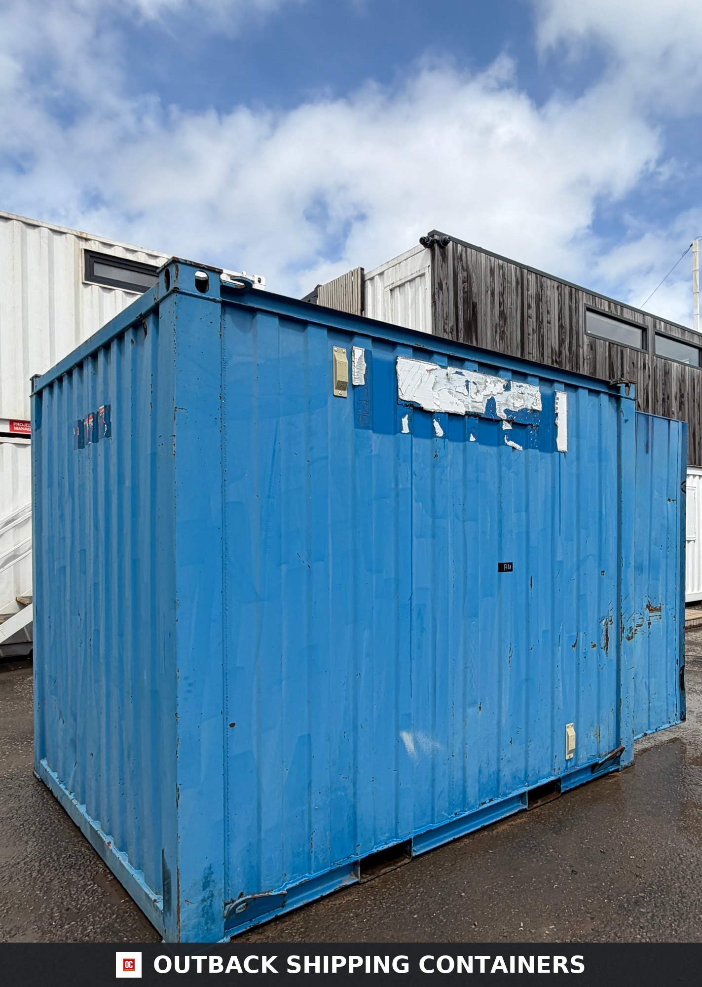 10x8 ft Anti-Vandal Store 10ft x 8ft for Sale — Interior Detail | Outback Shipping Containers 10x8 ft Anti-Vandal Store — Storage Container (Unrefurbished) — gallery view 6