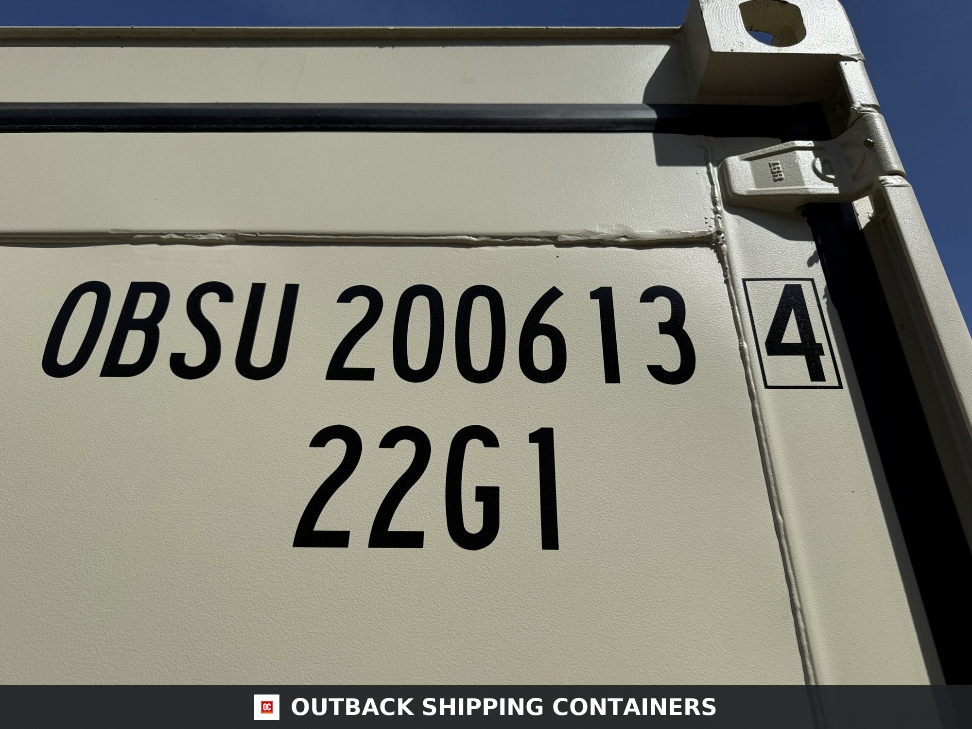 20ft New Shipping Container – Wind & Watertight – Beige — 20ft — new (image 2 of 12)