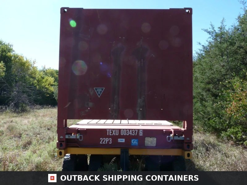 20FT Flat Rack Shipping Container – One Trip (Like New) — Flat Rack Containers (image 3 of 4)
