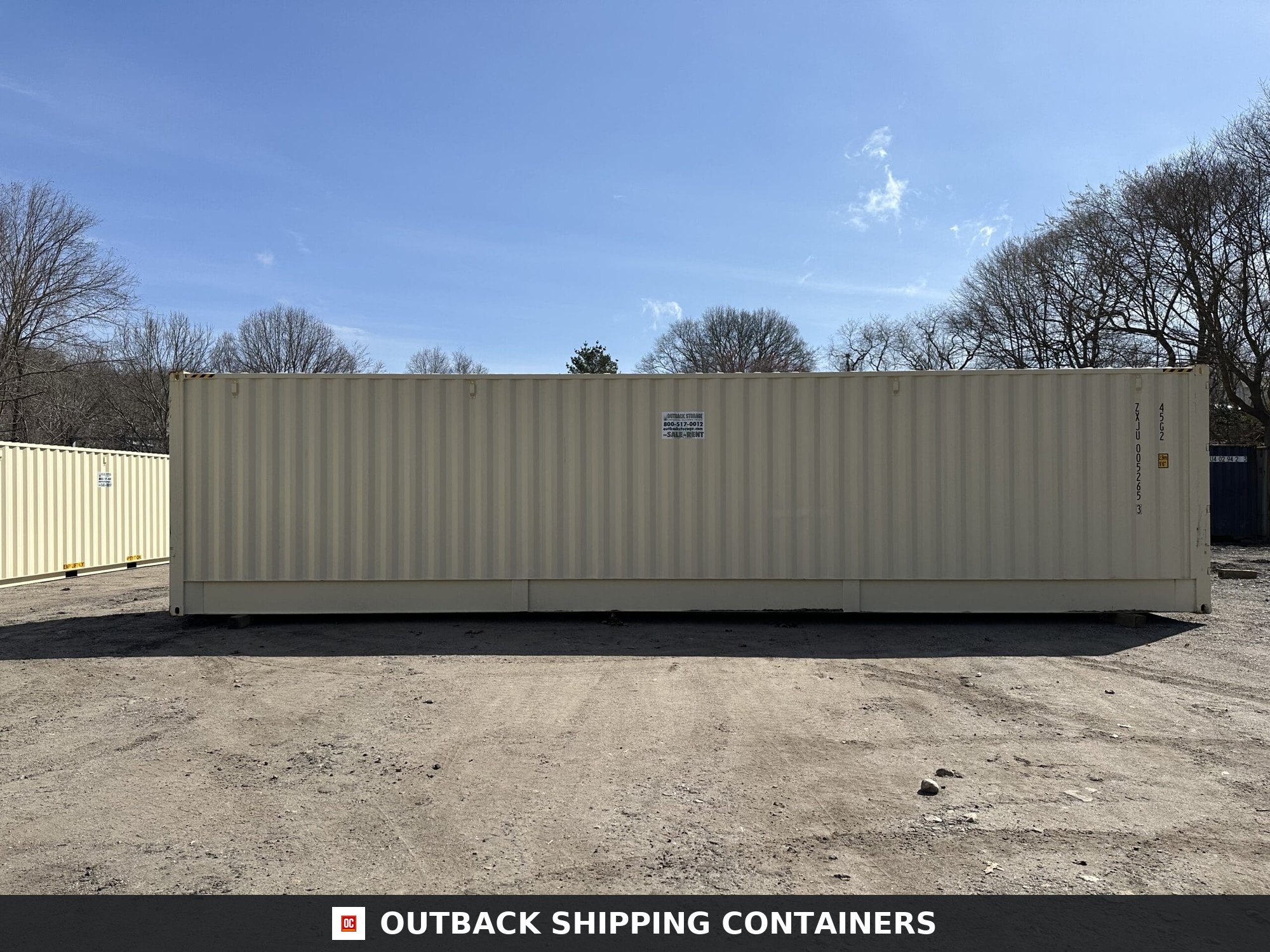 40ft New High Cube Shipping Container — Window and Shutter Detail | Outback Shipping Contain 54 40ft New High Cube Shipping Container – Wind & Watertight — 40ft — new (image 8 of 9)