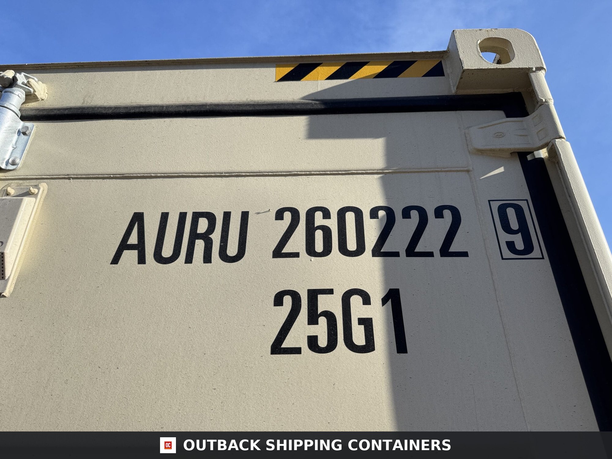 20ft New High Cube Shipping Container – Wind & Watertight – Beige — 20ft — new (image 2 of 12)