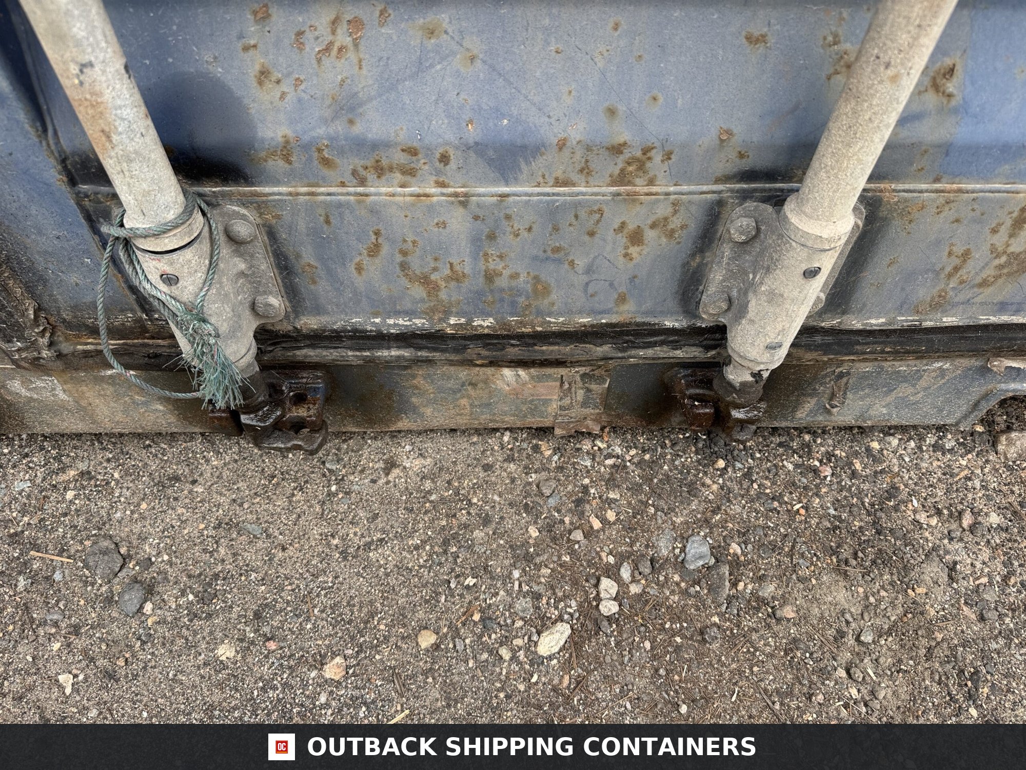 20ft Used Shipping Container – Wind & Watertight – Blue — 20ft — used (image 6 of 12)