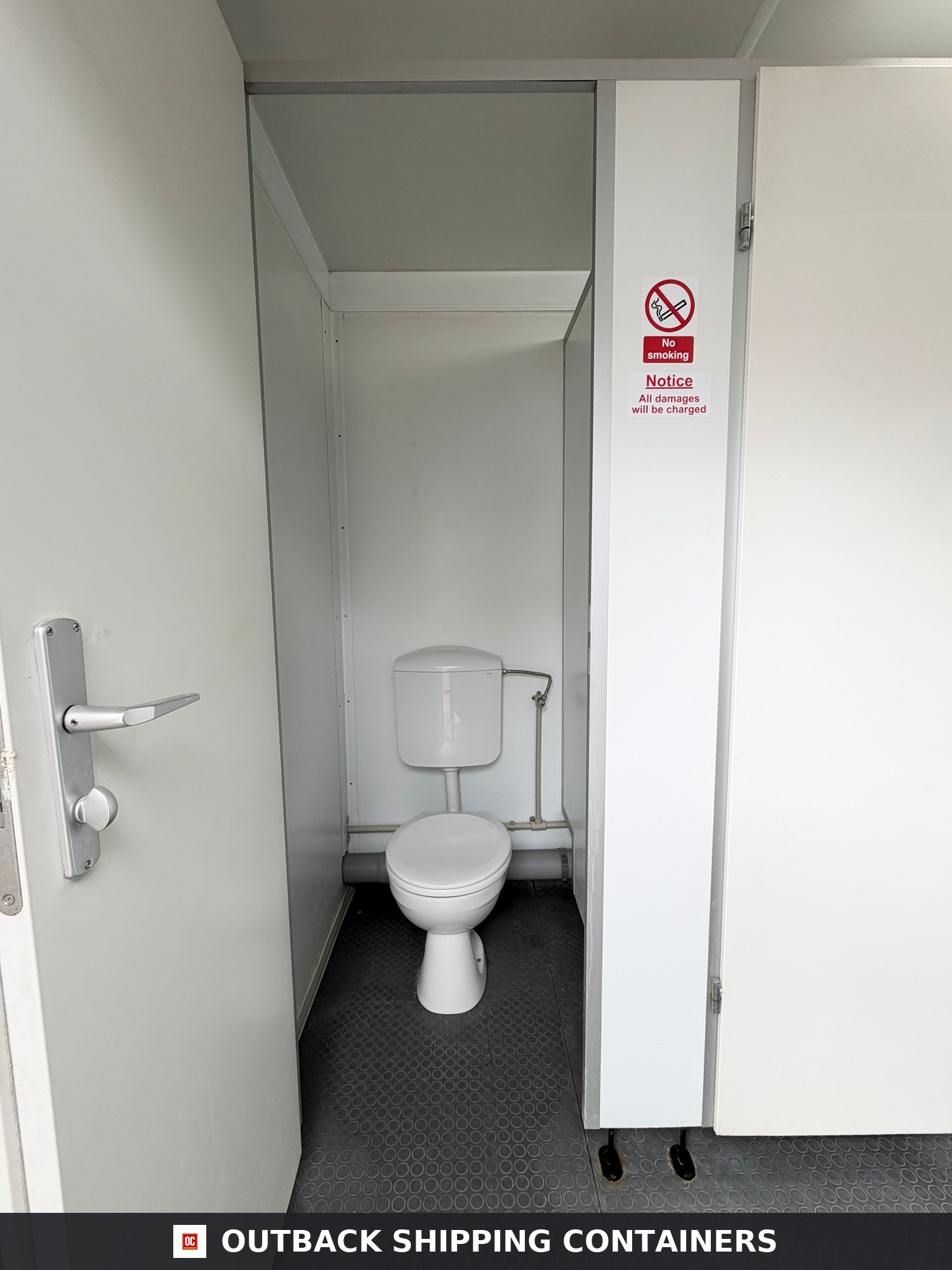 16 x 8 ft for Sale — Corner Casting and Frame Detail | Outback Shipping Containers 16 x 8 ft — 3 + 1 Toilet Block — Portable Building — Site Accommodation - image 10