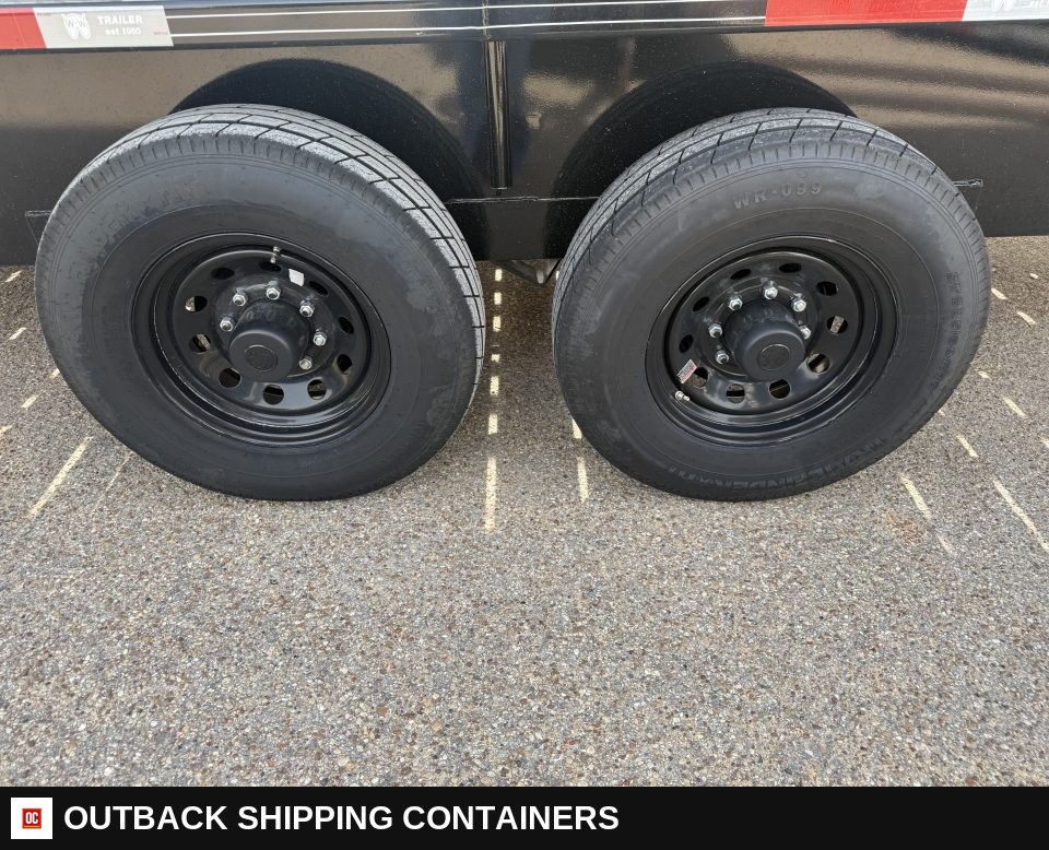 2026 WW ROUSTABOUT 6'8"X24' Livestock Stock Combo Trailer — Interior Floor And Walls | Outback Shipping Containers 2026 WW ROUSTABOUT 6'8"X24' Livestock Stock Combo Trailer for sale — interior floor and walls