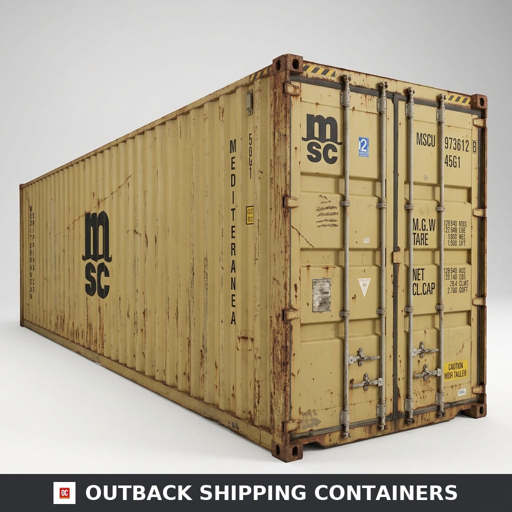 40Ft X 8Ft Used Shipping Container High Cube — 40ft — used — storage containers (image 3 of 3)