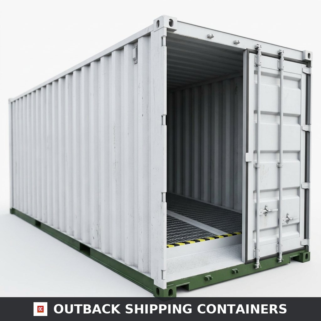 20Ft X 8Ft Open Mesh Floor Bunded Store — 20ft — new — storage containers (image 3 of 4)