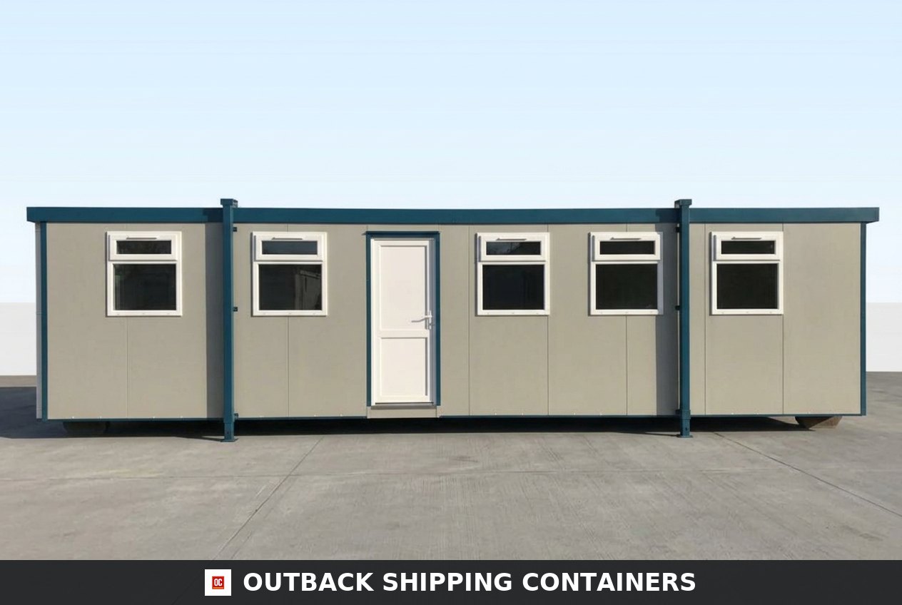 40FT x 10FT Jackleg Office Cabin — Container Offices (image 3 of 4)