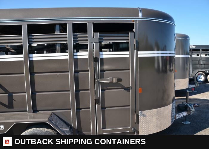 2023 Cornpro – Livestock Trailer for sale — undercarriage, axles and suspension