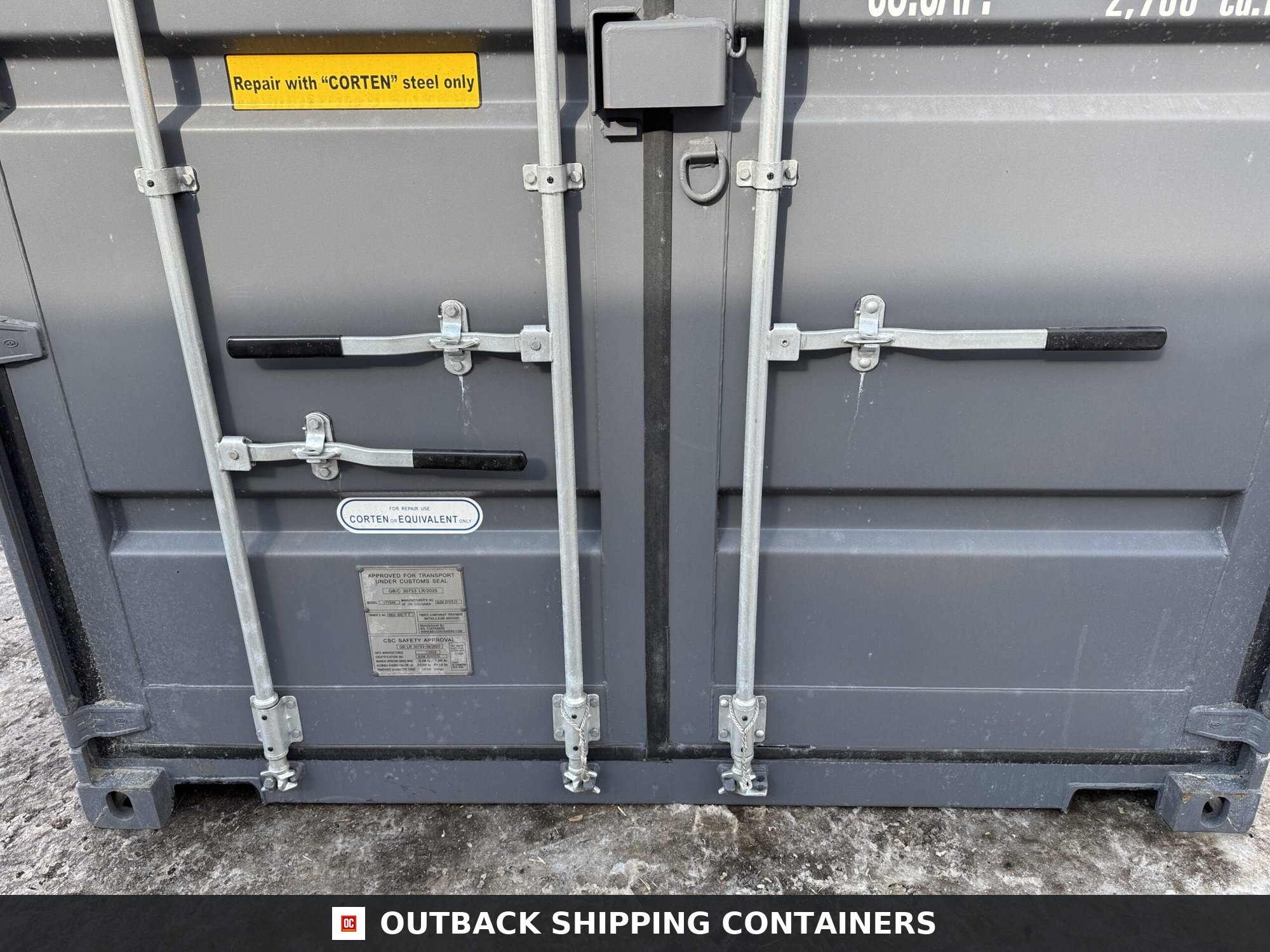 40ft New High Cube Shipping Container – Wind & Watertight — 40ft — new (image 6 of 12)
