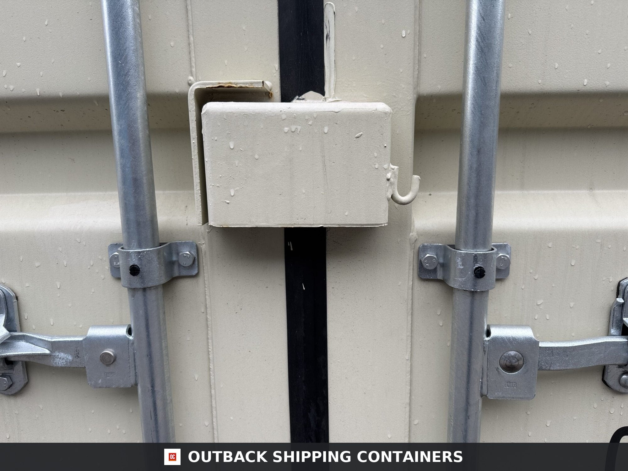 20ft New Shipping Container – Wind & Watertight – Beige — 20ft — new (image 5 of 12)