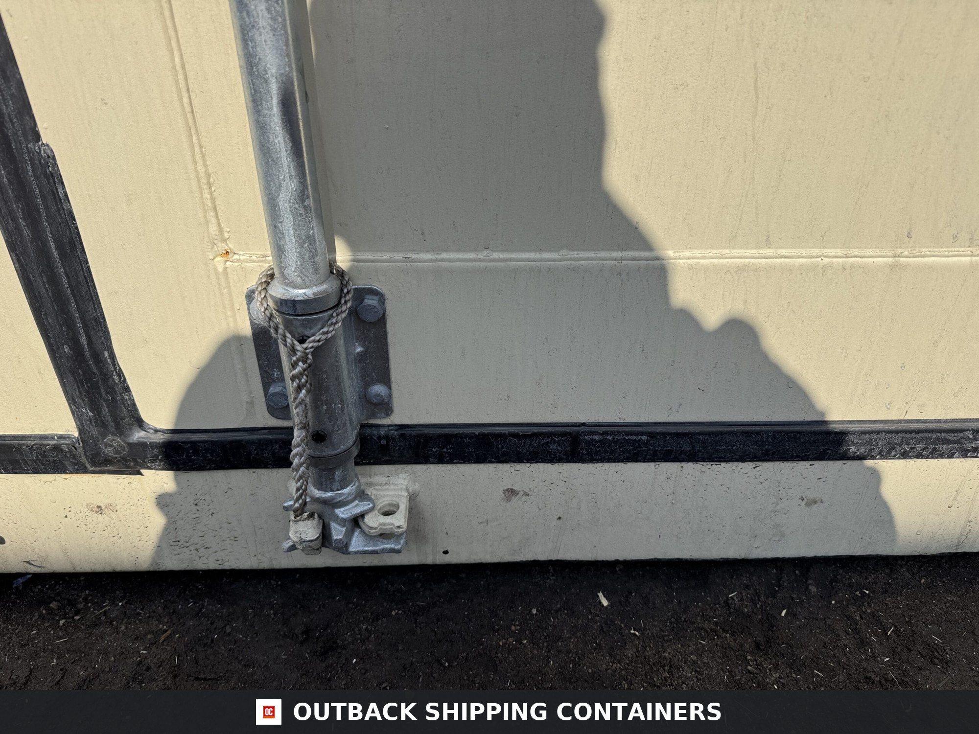20ft New Shipping Container – Wind & Watertight – Beige — 20ft — new (image 7 of 12)
