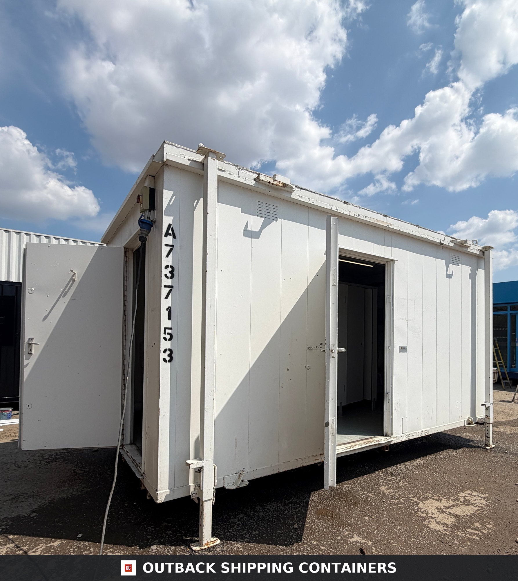 16x9ft for Sale — Interior View | Outback Shipping Containers 16x9ft — 3 + 1 Toilet Block — Portable Building — Site Accommodation - image 5