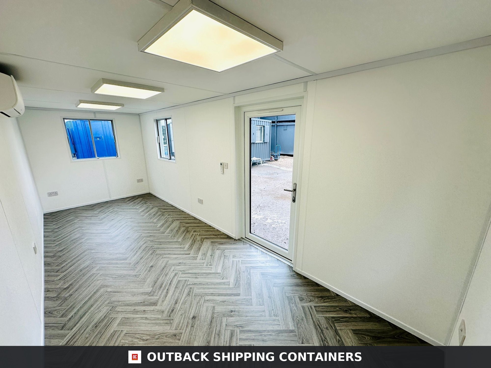 21x8ft for Sale — Interior View | Outback Shipping Containers 2 3 4 5 6 7 8 9 21x8ft — Custom Office — image 5 of 13