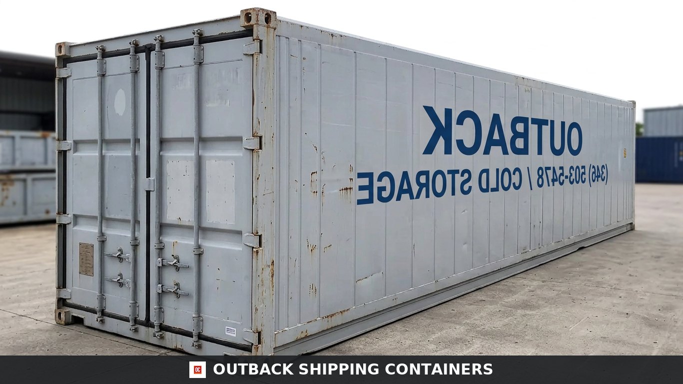 Single-Phase 40ft Refurbished Refrigerated Container Medium Temp — 40ft — refurbished — refrigerated containers (image 5 of 6)