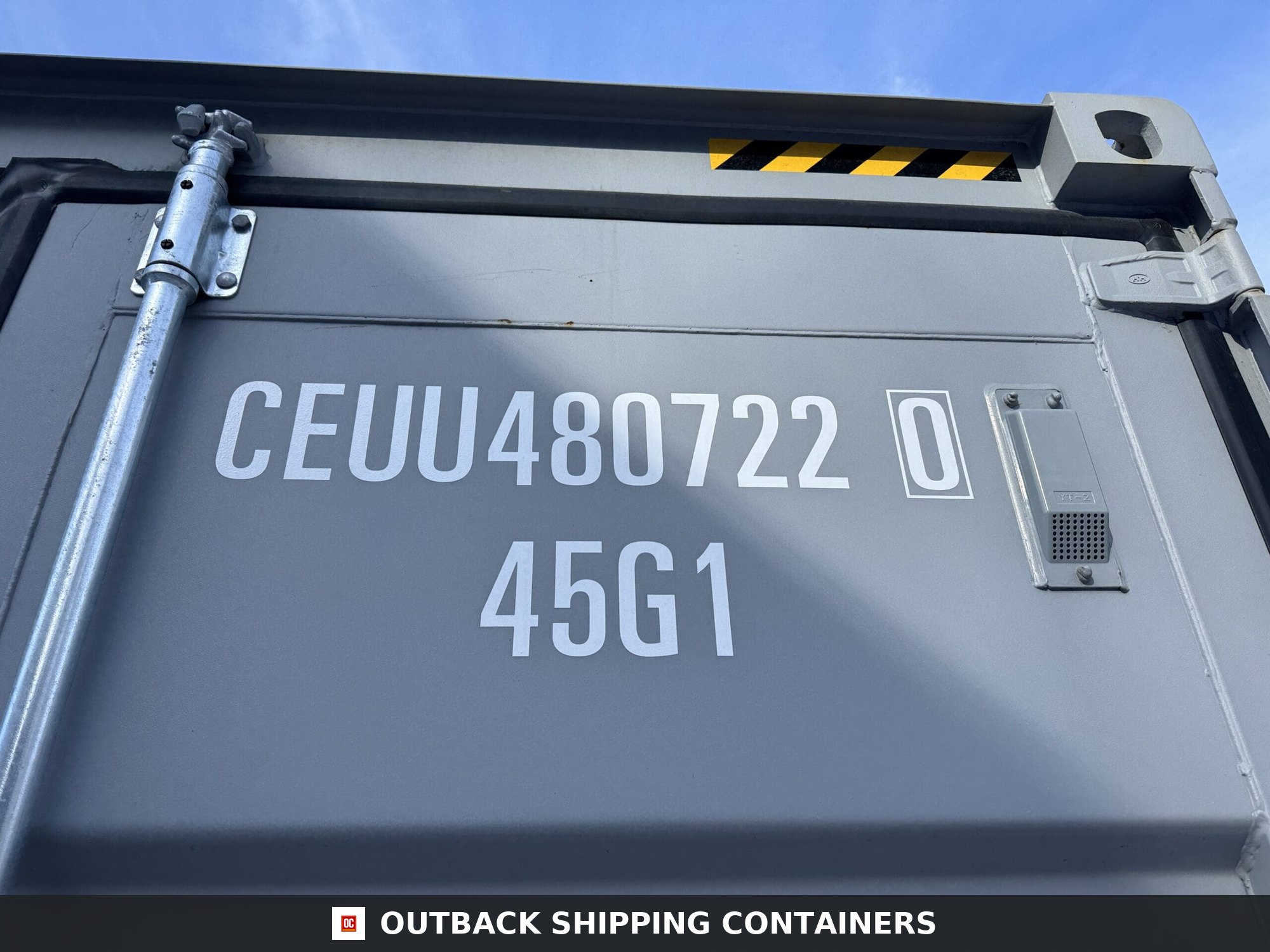 40ft New High Cube Shipping Container – Wind & Watertight – Gray — 40ft — new (image 2 of 12)