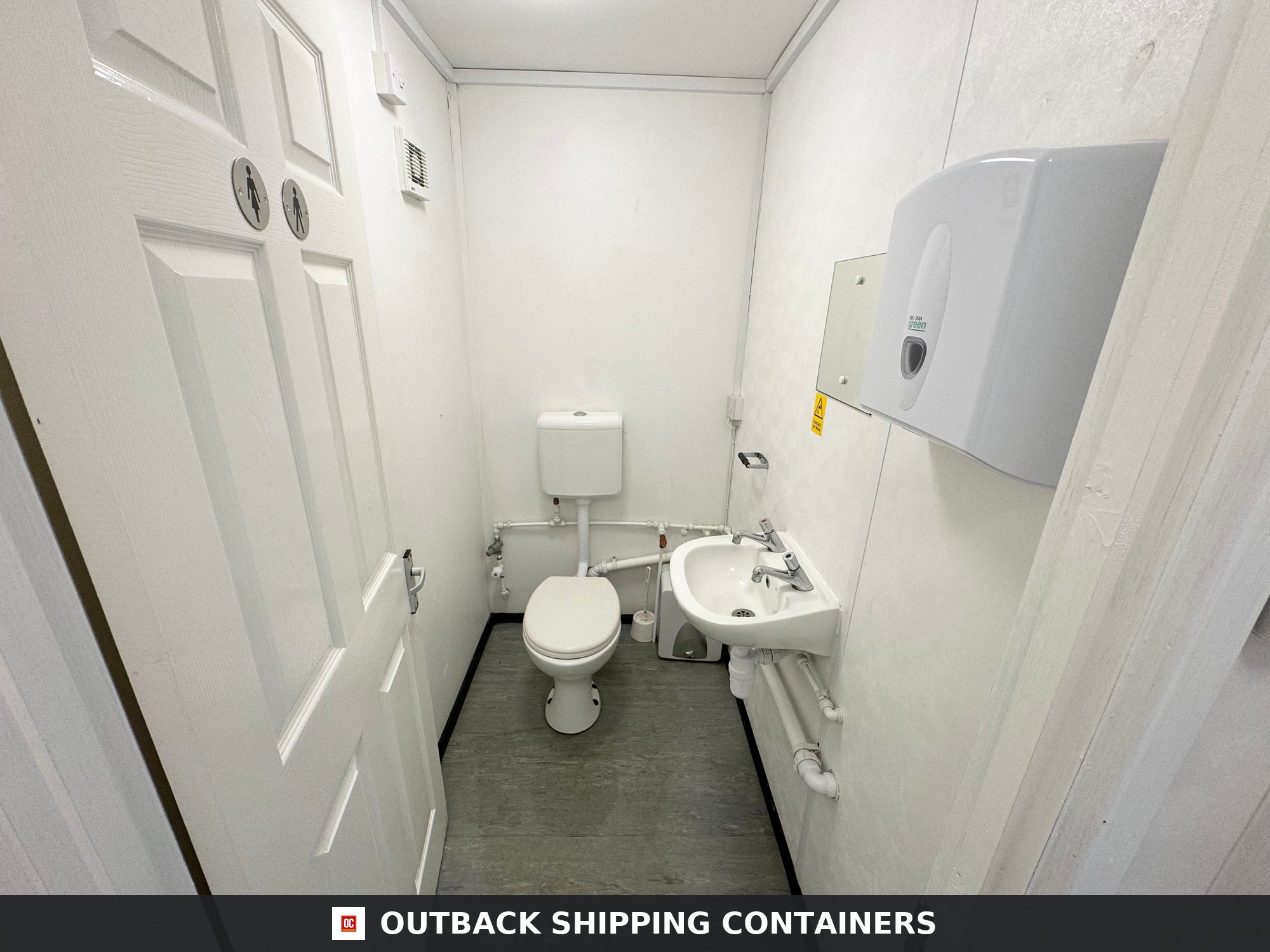Modular Building 2 Bay for Sale — Interior View | Outback Shipping Containers Modular Building 2 Bay — 24x20ft — Portable Building - image 5