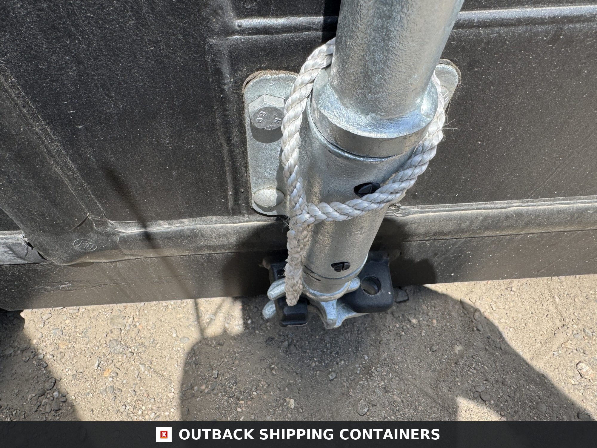 20ft New Shipping Container – Wind & Watertight – Black — 20ft — new (image 7 of 12)