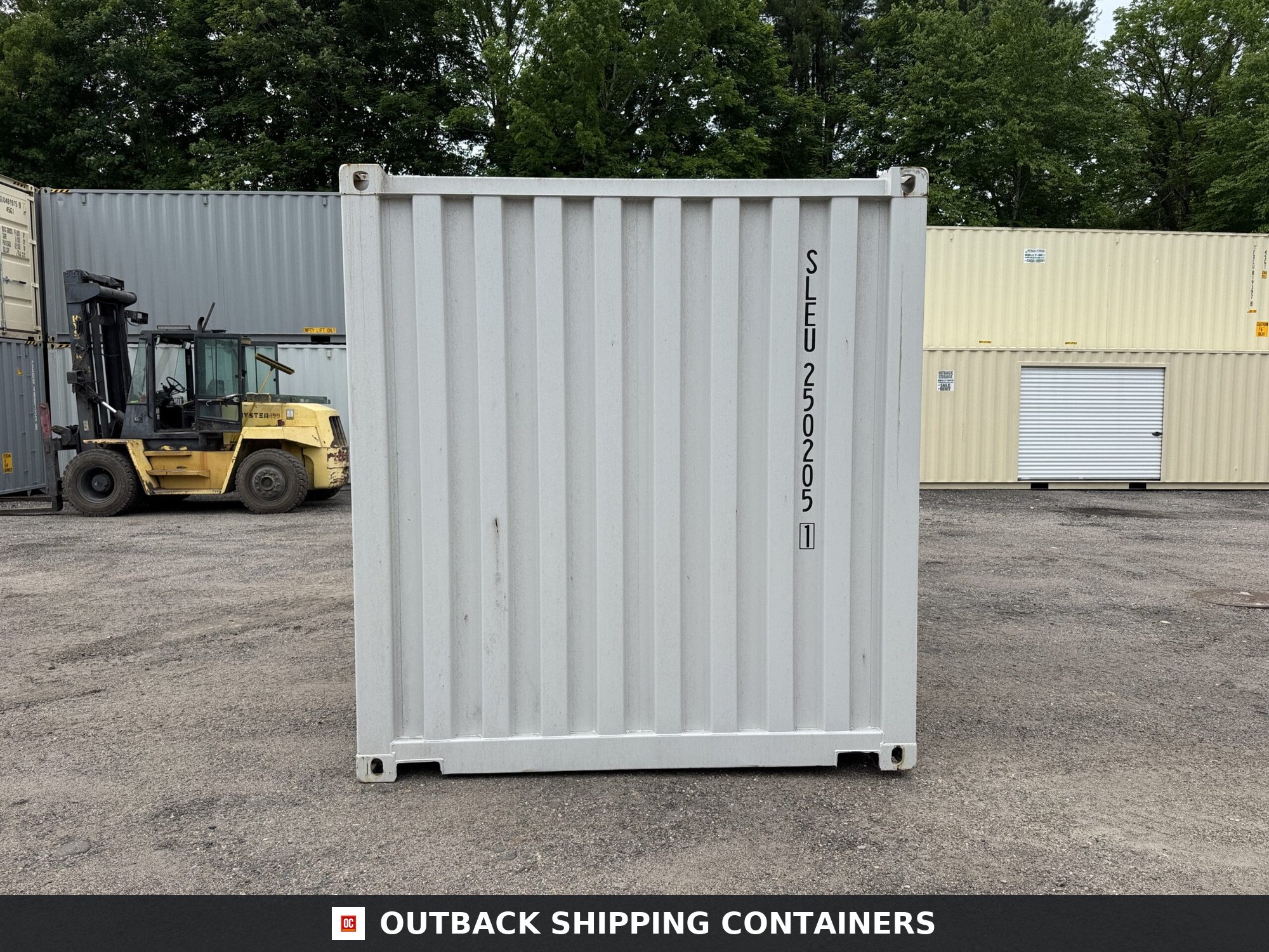 20ft New Shipping Container – Wind & Watertight – Gray — 20ft — new (image 10 of 12)