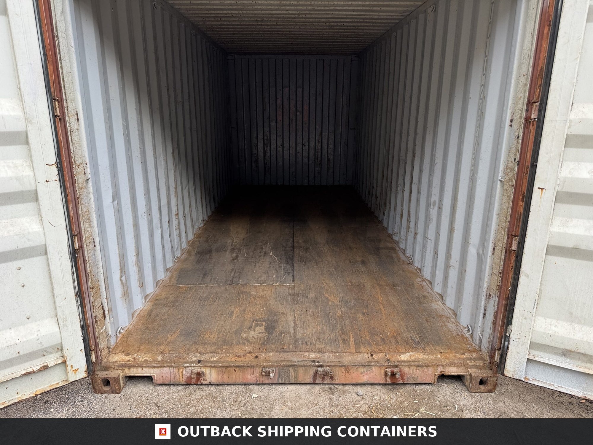 20ft Used Shipping Container – Wind & Watertight – Red — 20ft — used (image 6 of 12)