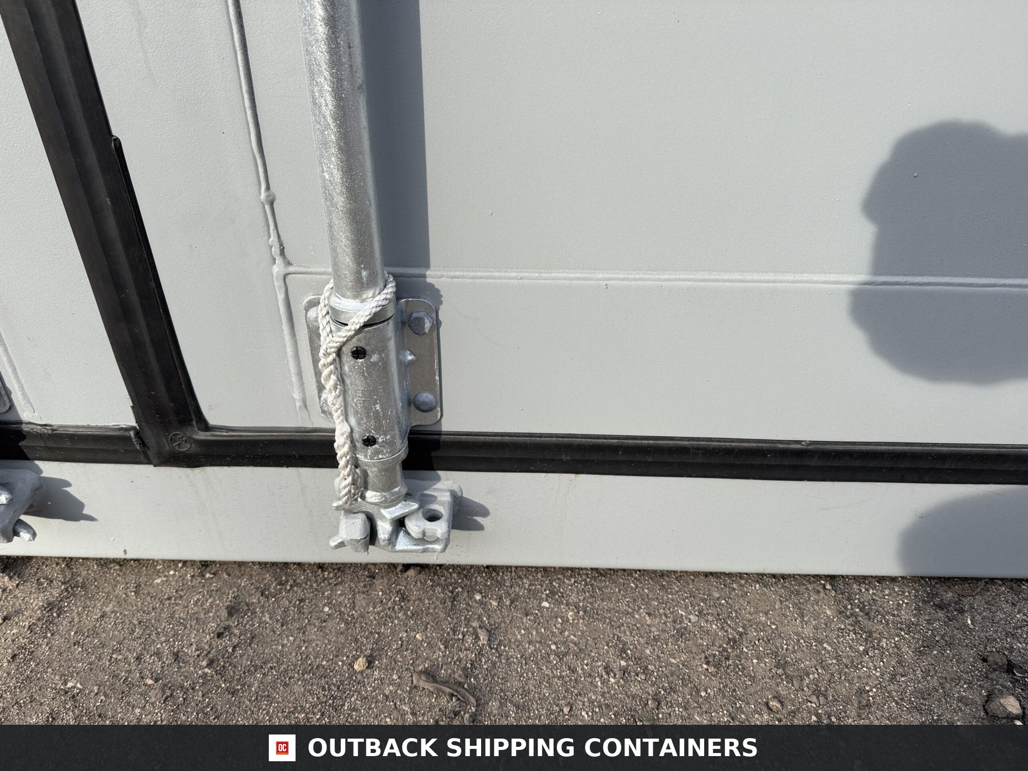 40ft New High Cube Shipping Container – Wind & Watertight – Gray — 40ft — new (image 7 of 12)