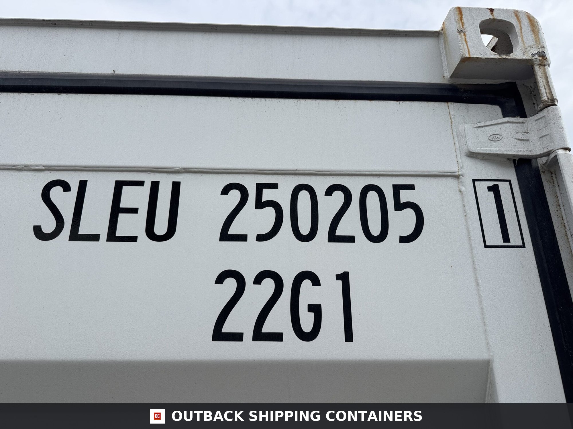 20ft New Shipping Container – Wind & Watertight – Gray — 20ft — new (image 2 of 12)