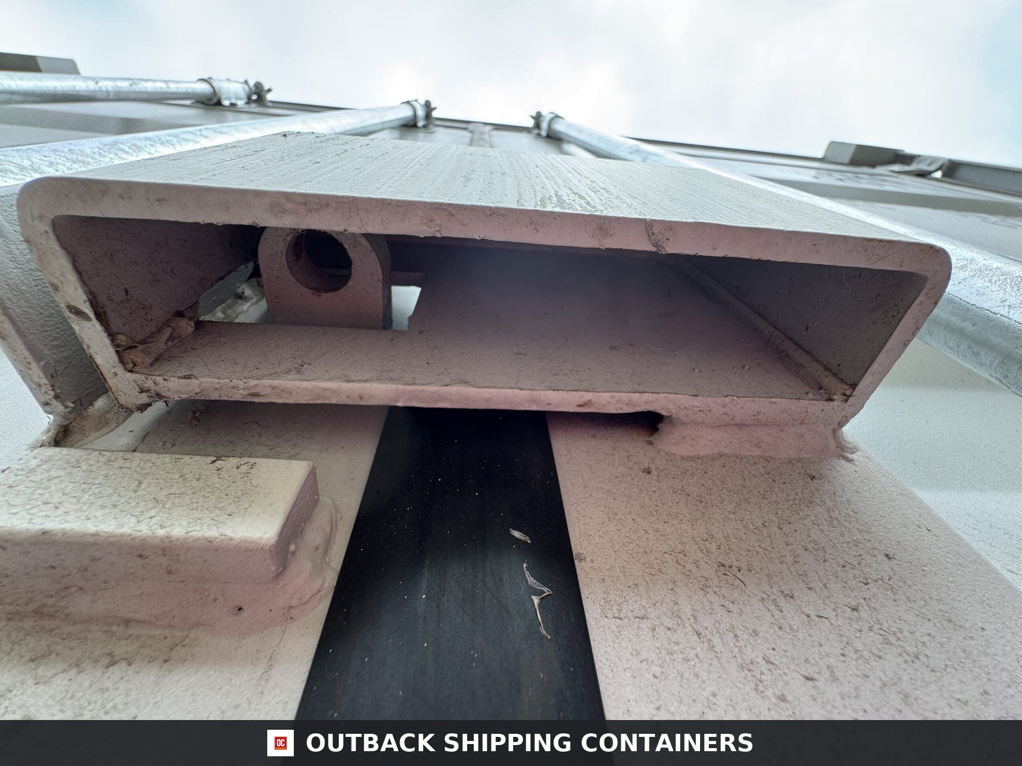20ft New Shipping Container – Wind & Watertight – Gray — 20ft — new (image 5 of 12)