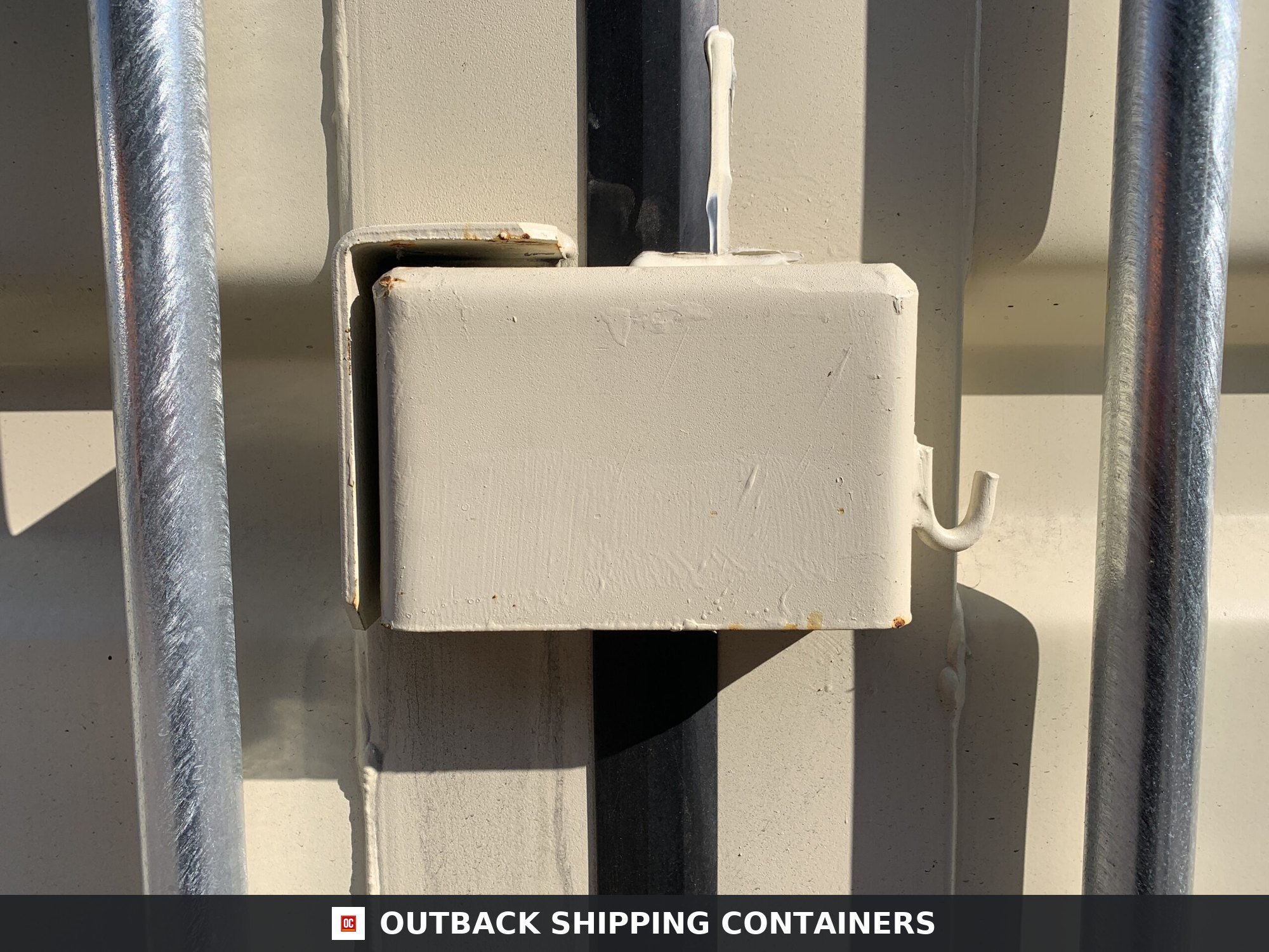 40ft New High Cube Shipping Container – Wind & Watertight – Beige — 40ft — new (image 5 of 12)