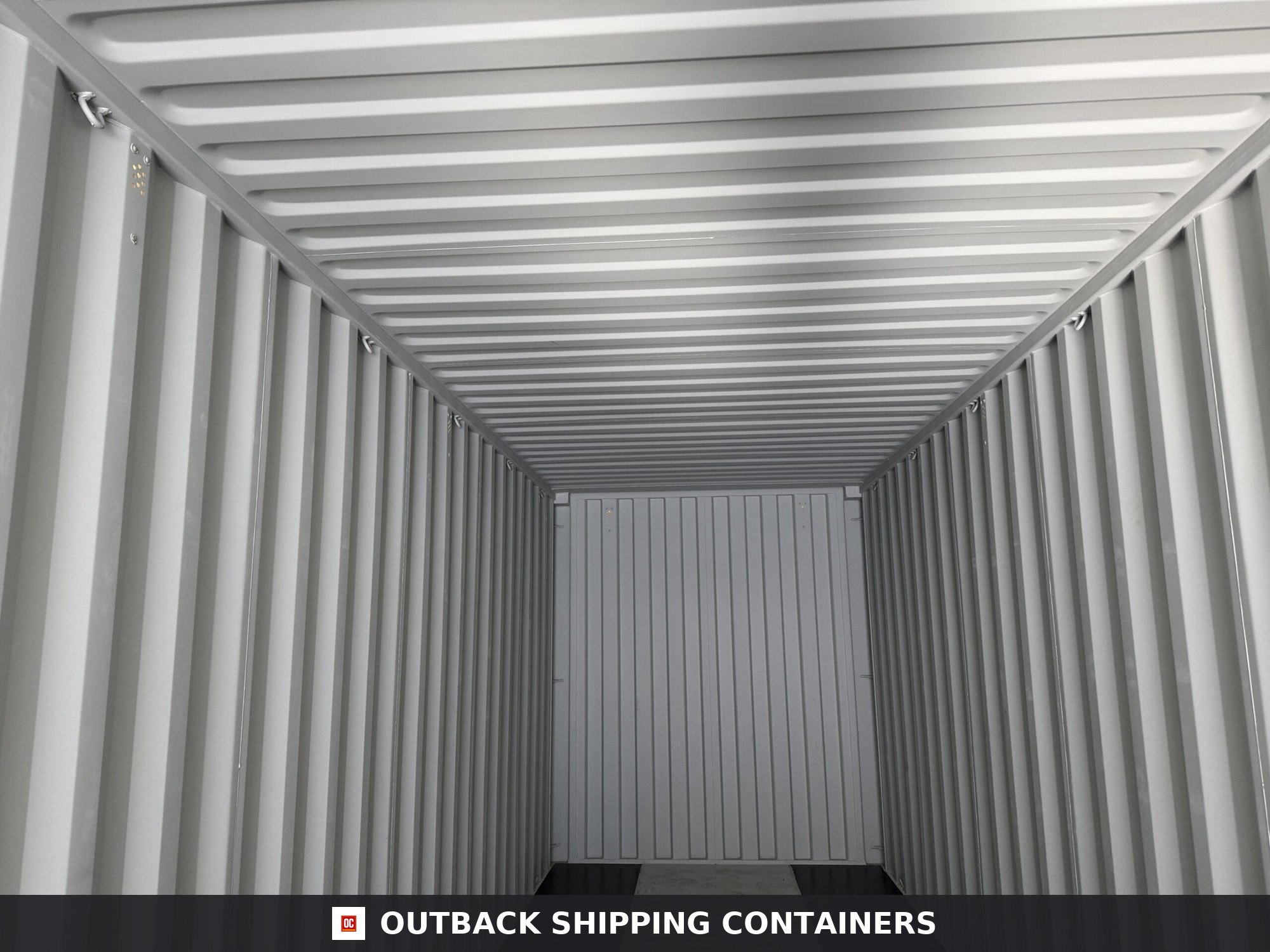 40ft New High Cube Shipping Container – Wind & Watertight – Gray — 40ft — new (image 6 of 12)