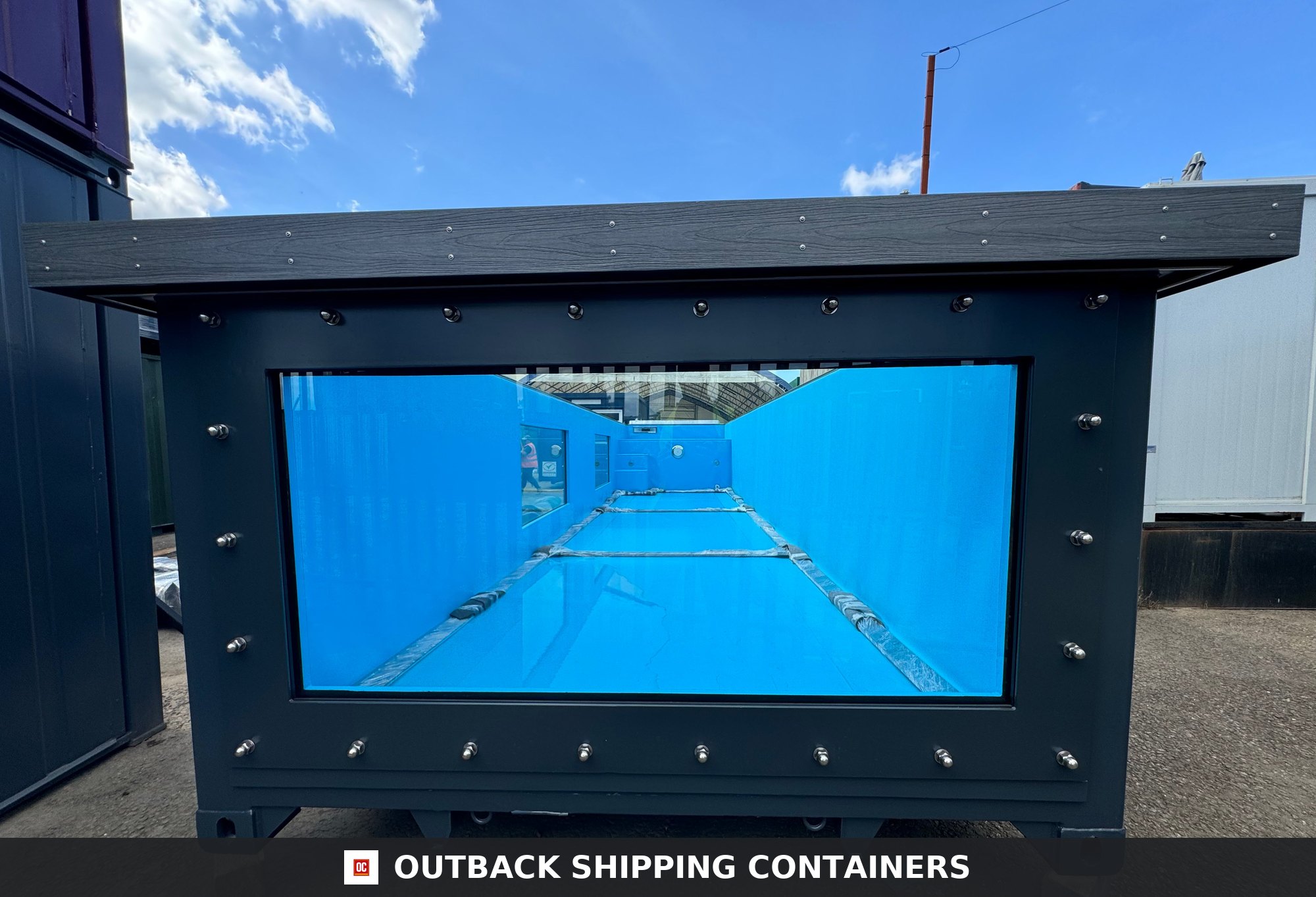 12M / 40FT Anthracite Container Pool — view 9 of 10