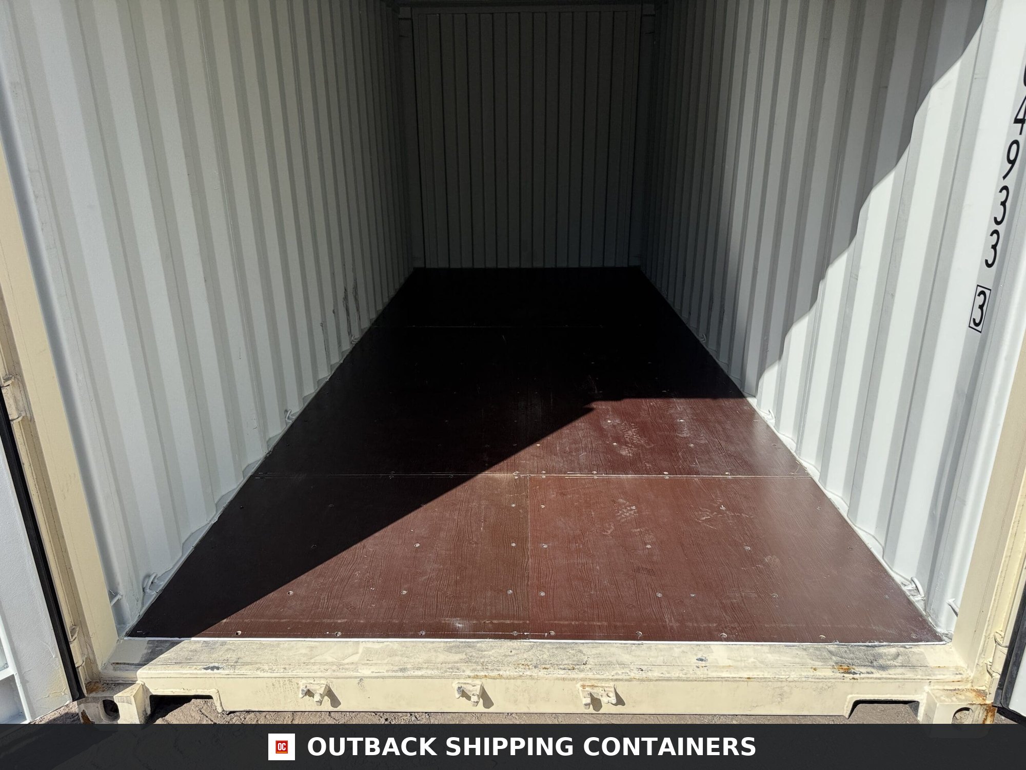 20ft New Shipping Container – Wind & Watertight – Beige — 20ft — new (image 9 of 12)